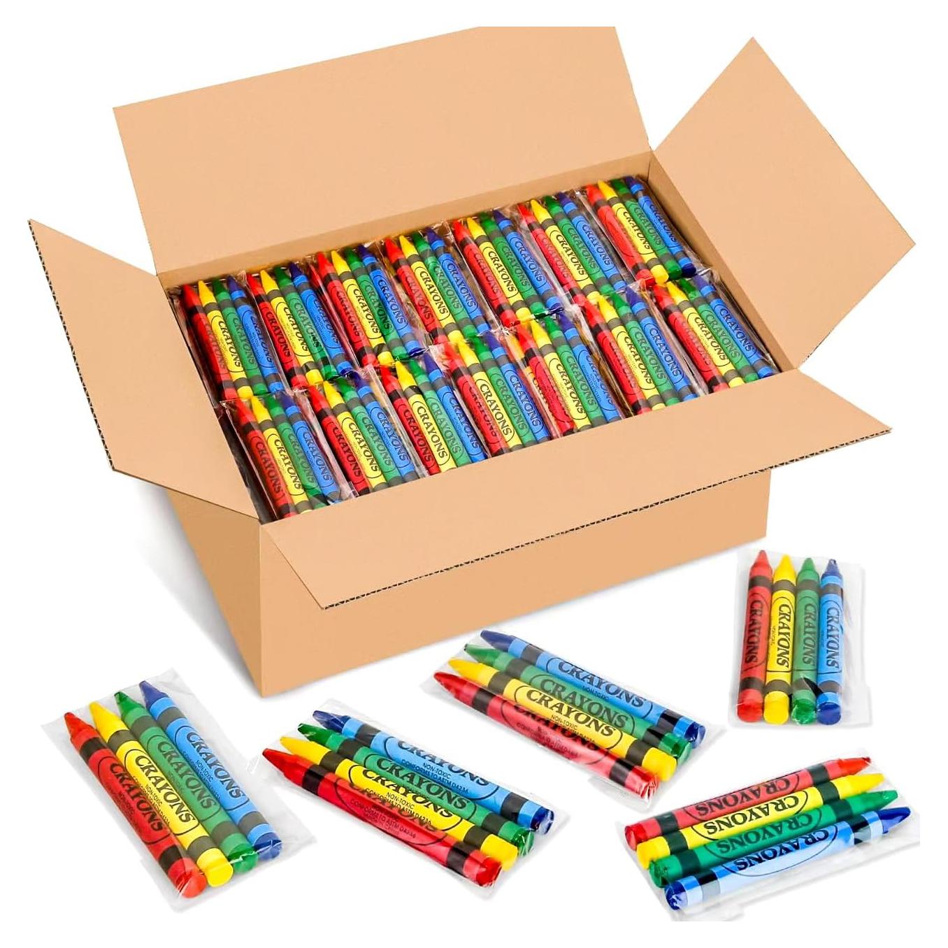 Paquete de Crayones Mini Uranus&No.1 - 200 Crayones en 50 Paquetes