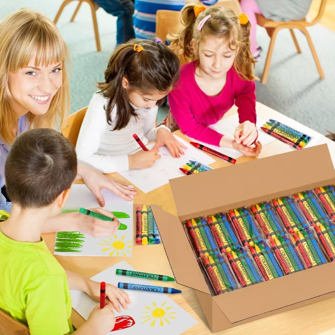 Paquete de Crayones Mini Uranus&No.1 - 200 Crayones en 50 Paquetes