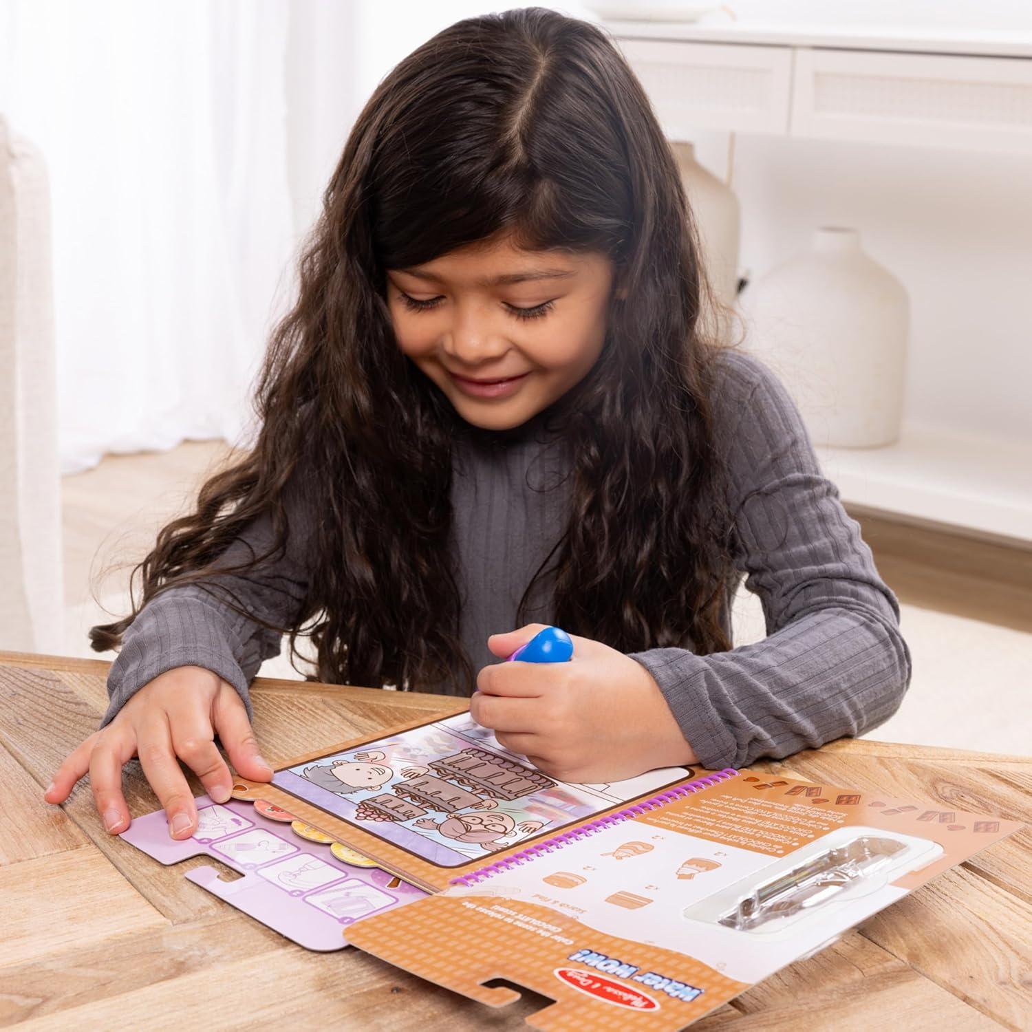 Libro de Pintura Reutilizable Melissa & Doug Golosinas