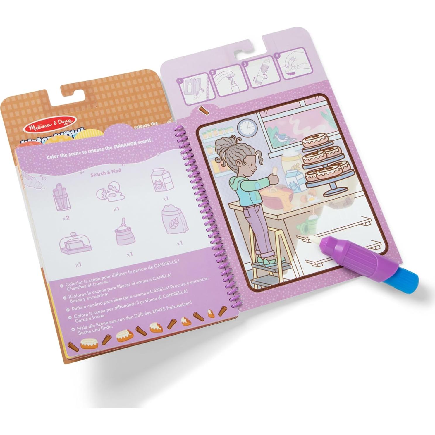 Libro de Pintura Reutilizable Melissa & Doug Golosinas