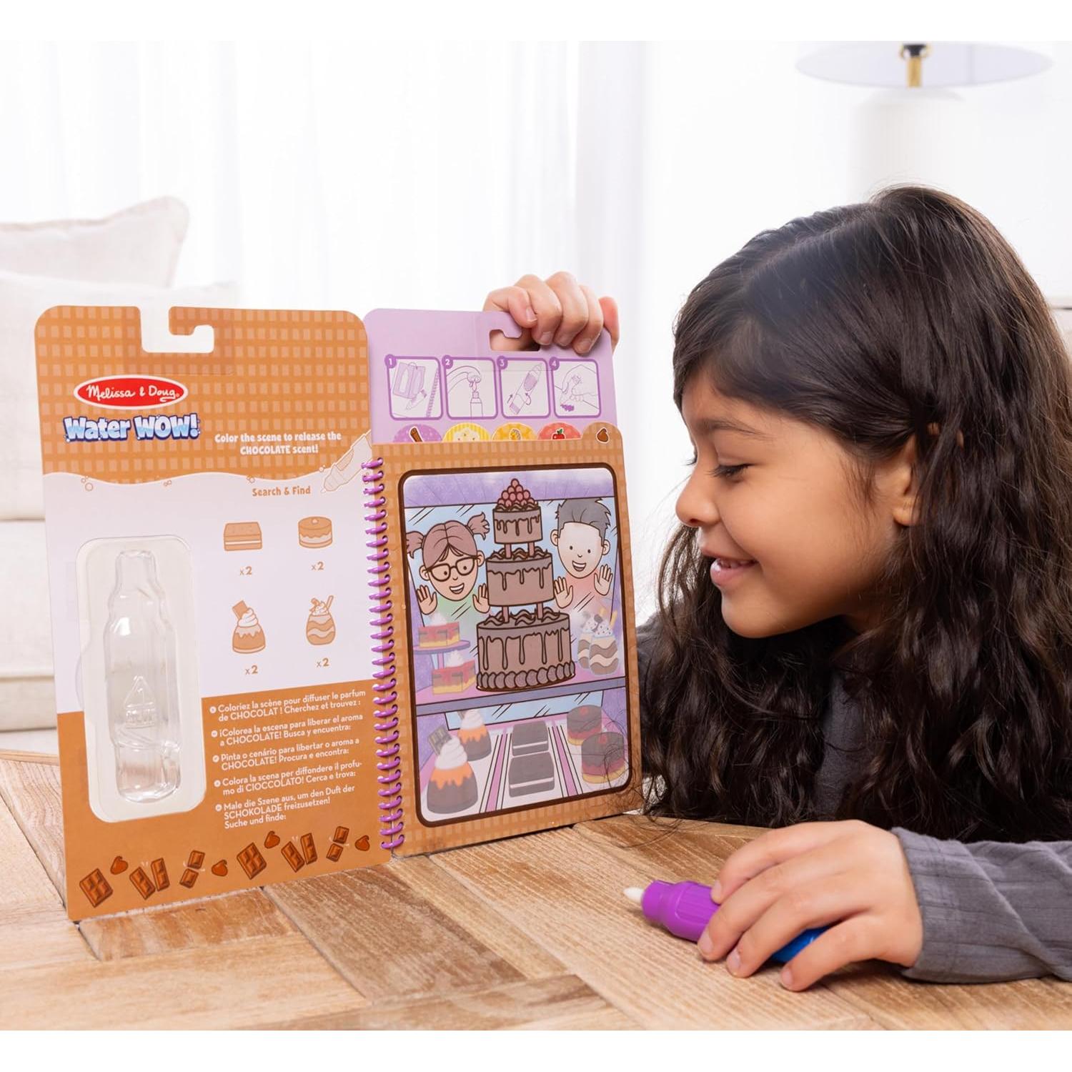 Libro de Pintura Reutilizable Melissa & Doug Golosinas