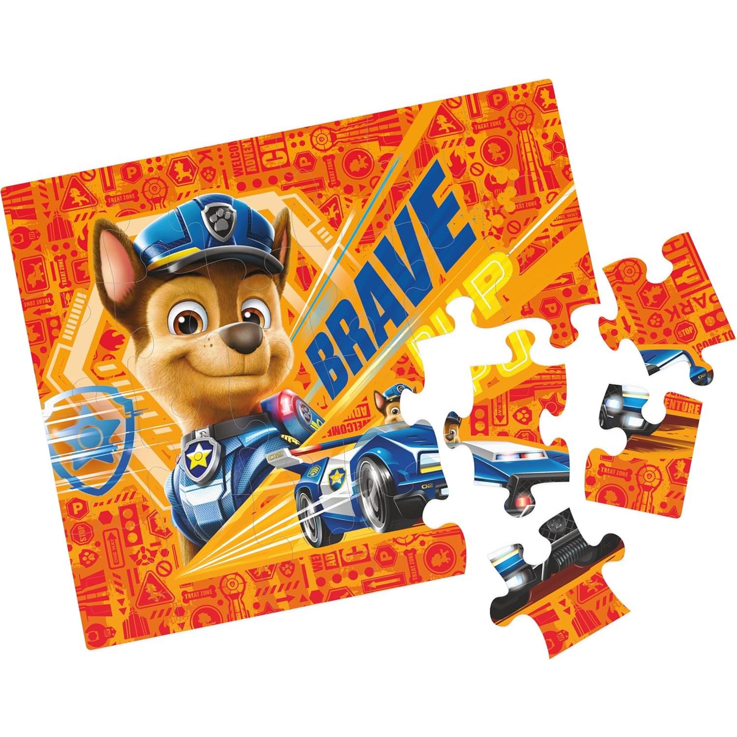 Rompecabezas Cardinal Paw Patrol Brave Up 24 Piezas