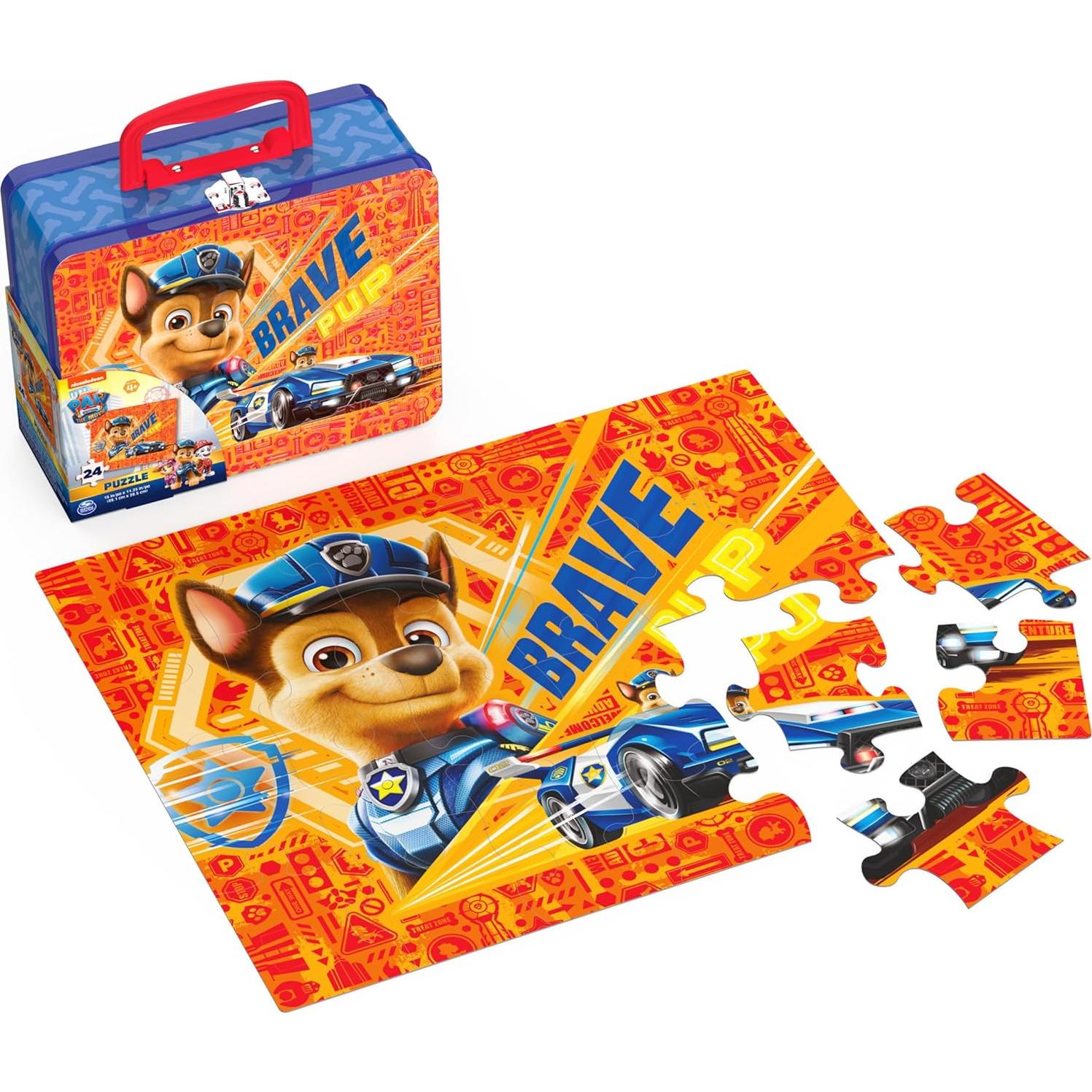 Rompecabezas Cardinal Paw Patrol Brave Up 24 Piezas