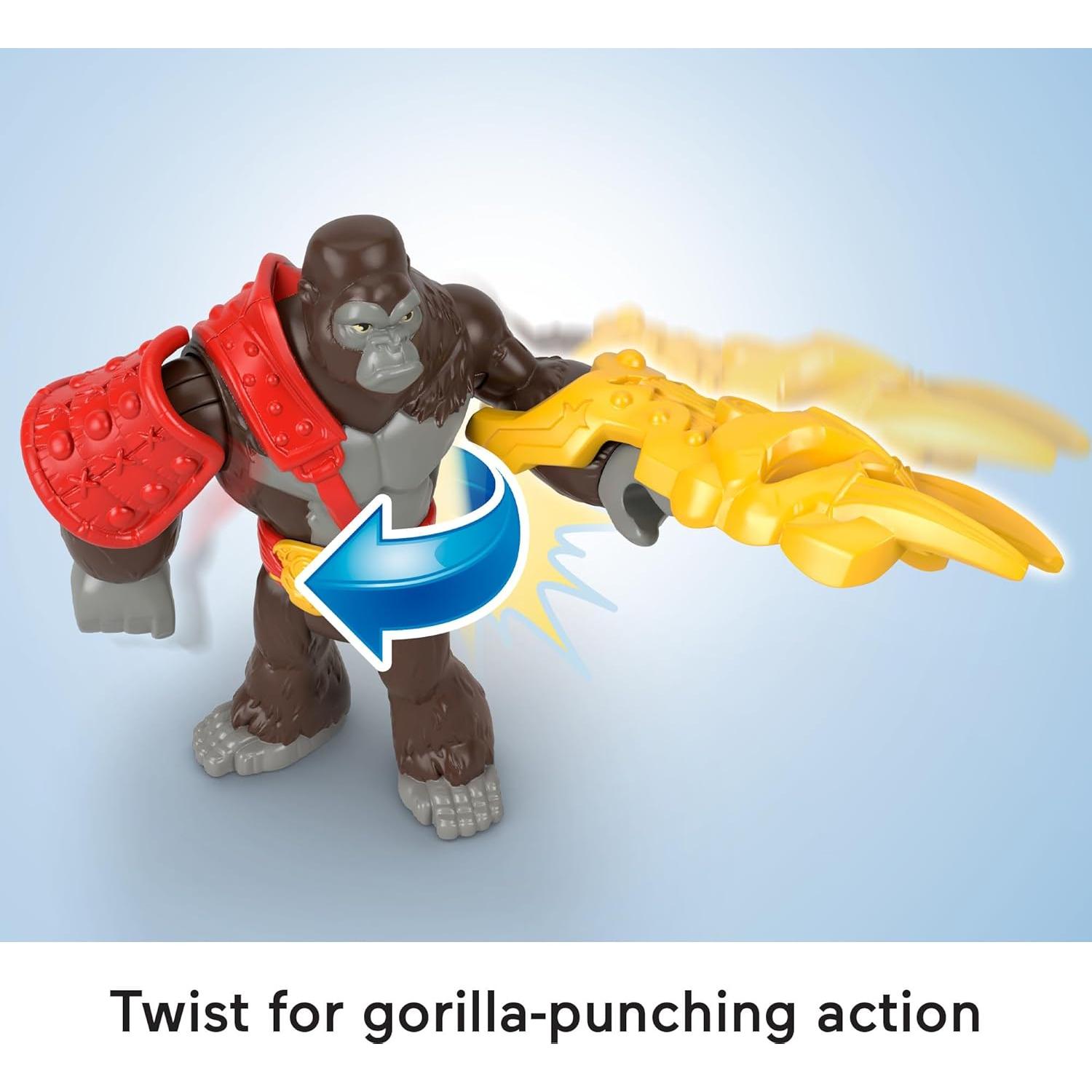 Fisher-Price Imaginext Set de Figuras de Monos y Gorilas 9 Pzs