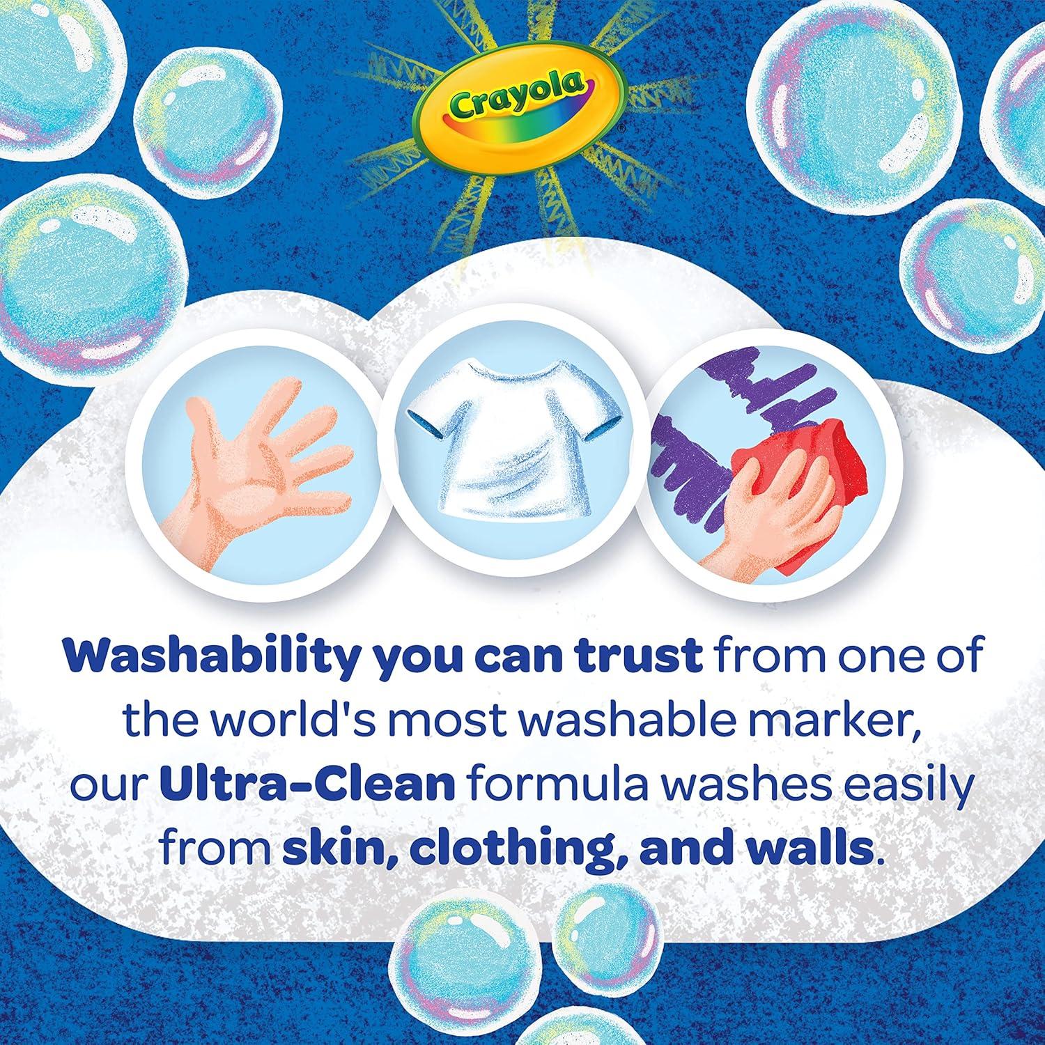 Marcadores Crayola Pip-Squeaks Skinnies 24 Colores Lavables