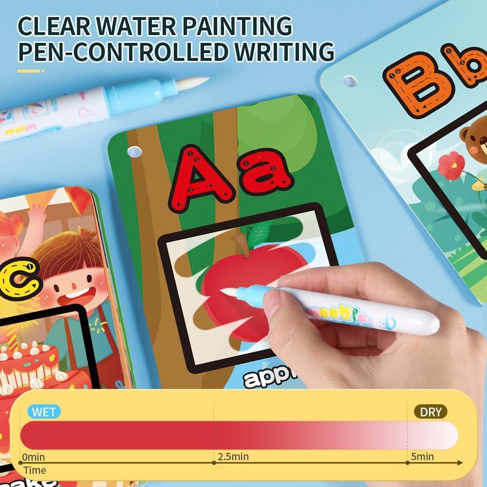 Libros de Pintura con Agua HAPTIME para Niños 2-5 Años