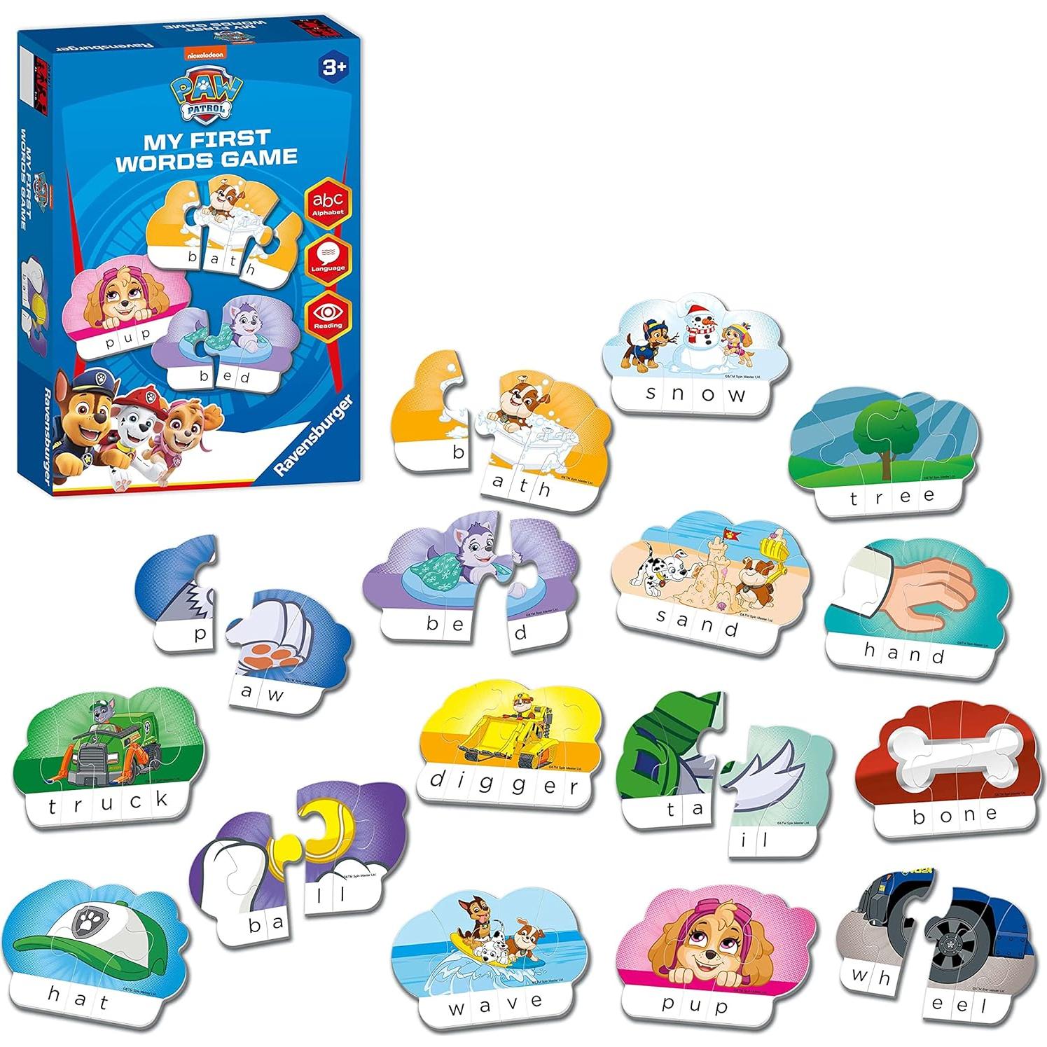 Rompecabezas Educativo Ravensburger Mis Primeras Palabras 64 Piezas