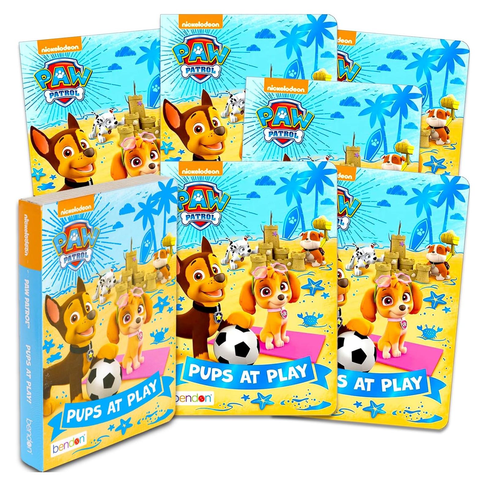 Conjunto de Fiesta Paw Patrol - 6 Libros de Cuentos para Niños