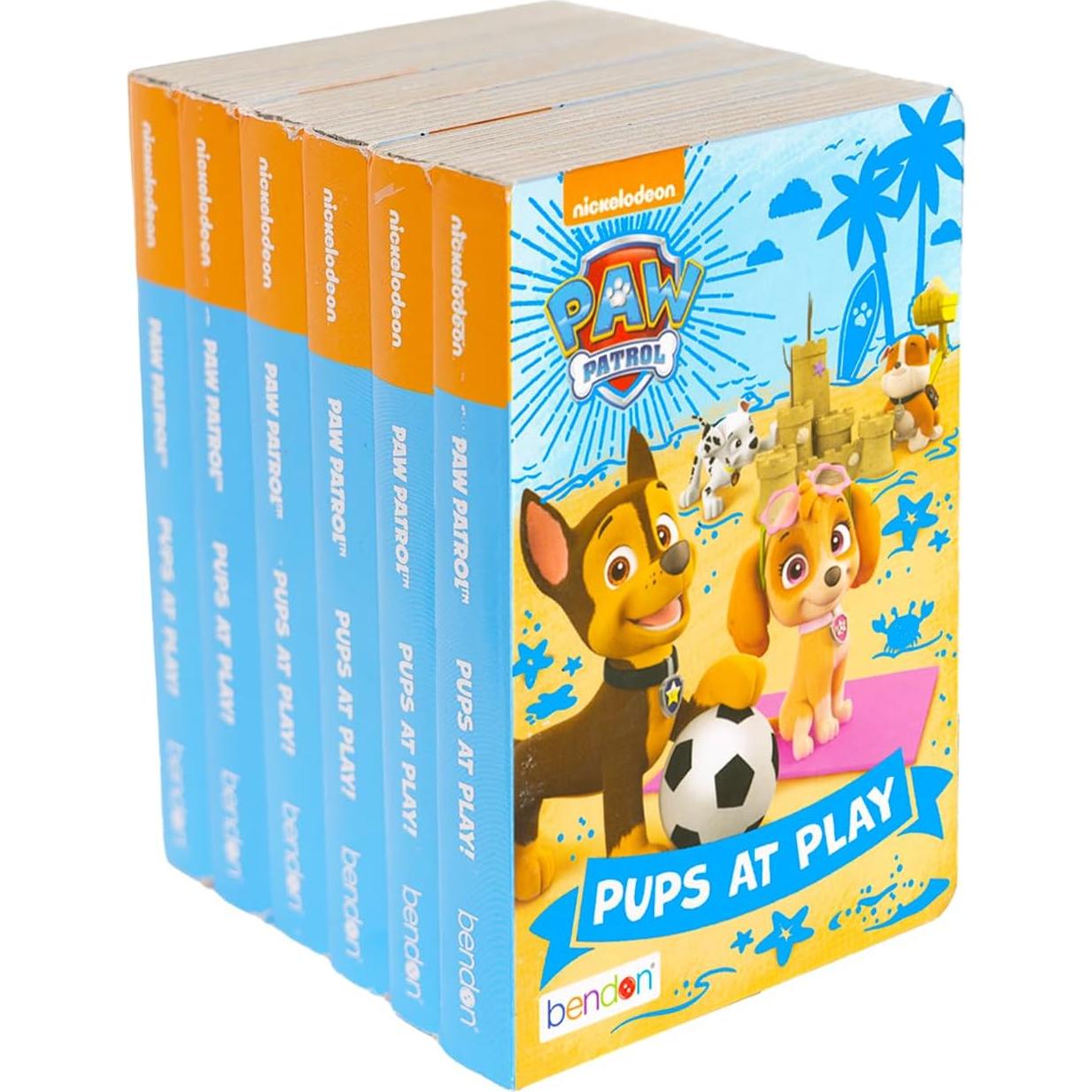 Conjunto de Fiesta Paw Patrol - 6 Libros de Cuentos para Niños