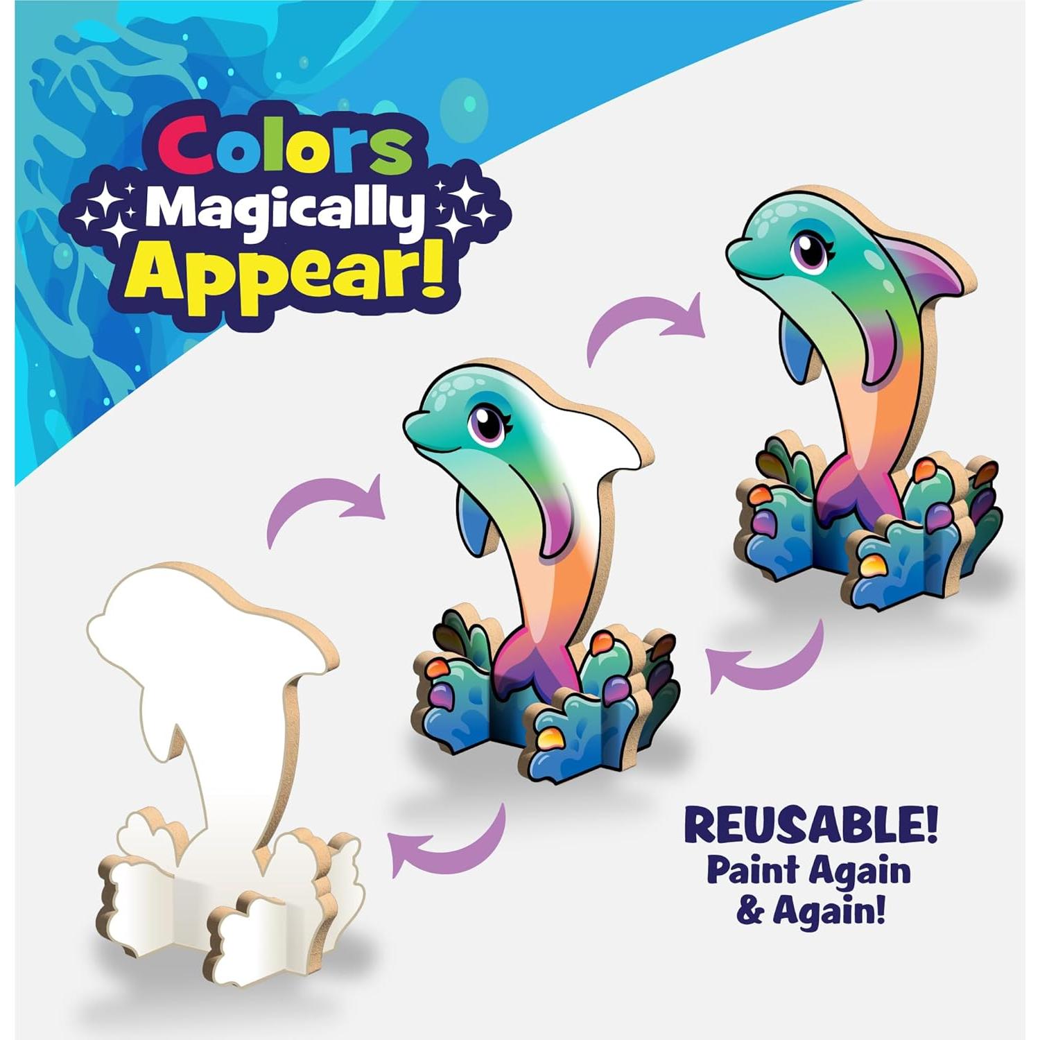 Pintura Mágica con Agua Crear y Colorear - Sin Desorden para Niños