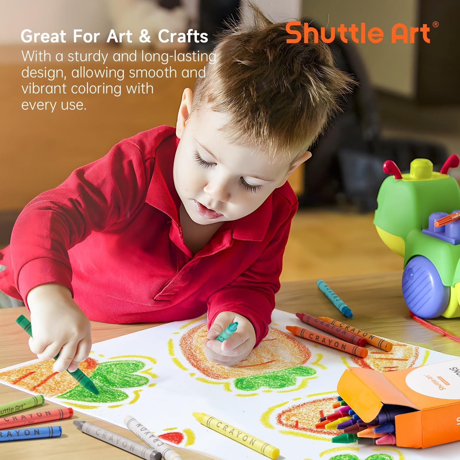 Conjunto de Crayones Shuttle Art 960 unidades 24 colores