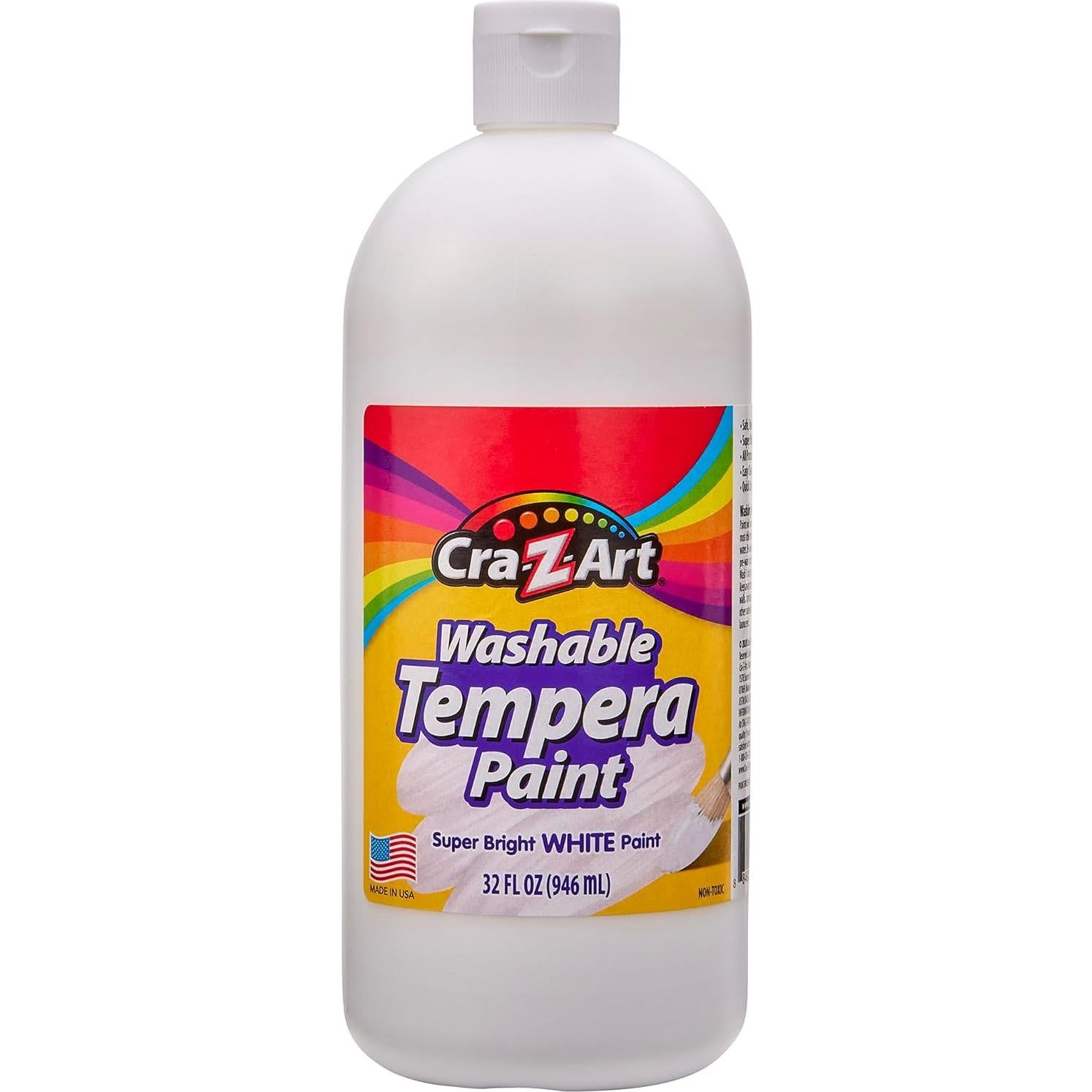 Pintura Tempera Lavable Cra-Z-Art 6 Colores 192oz Total
