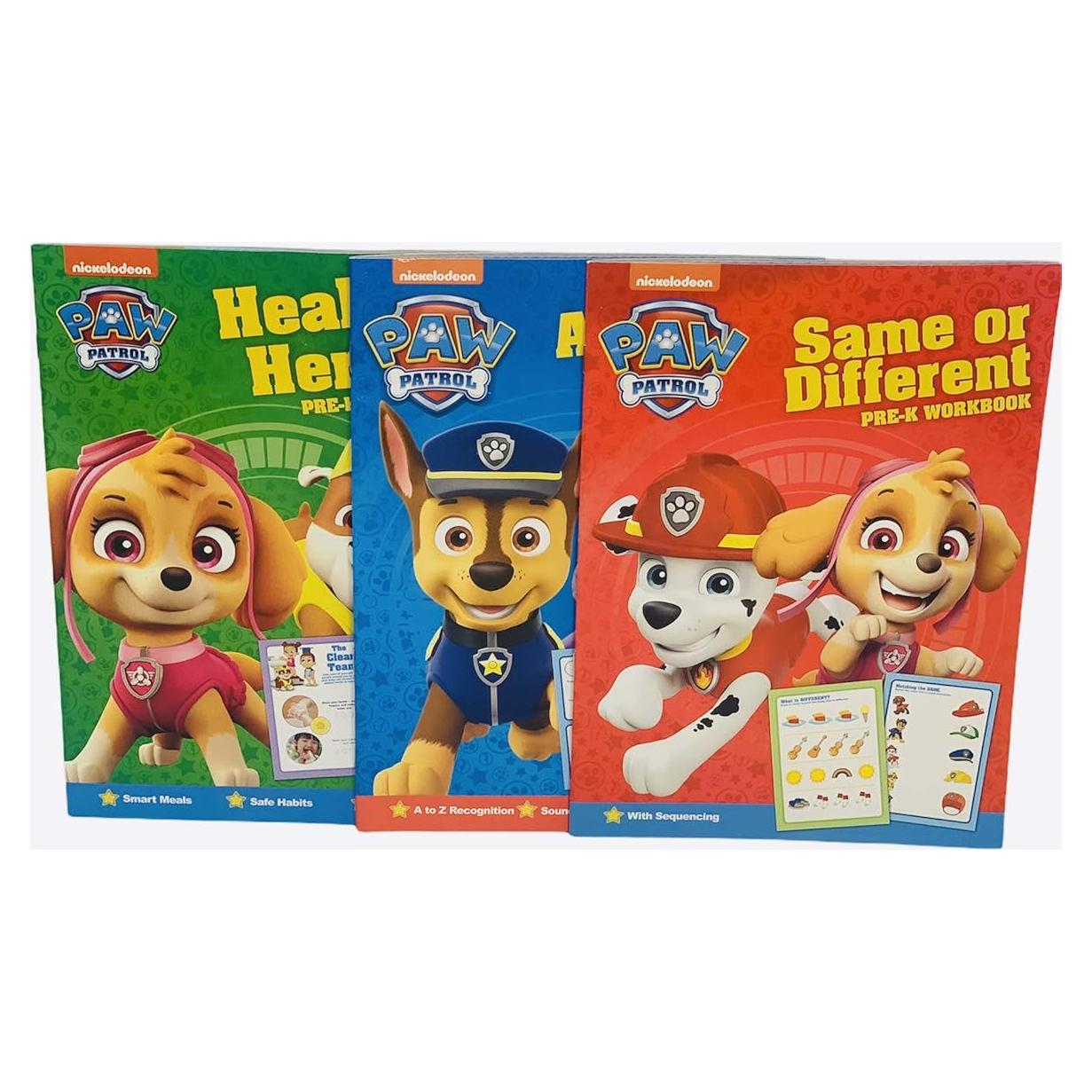 Conjunto de Libros de Aprendizaje Pre-K Paw Patrol Dreamtivity