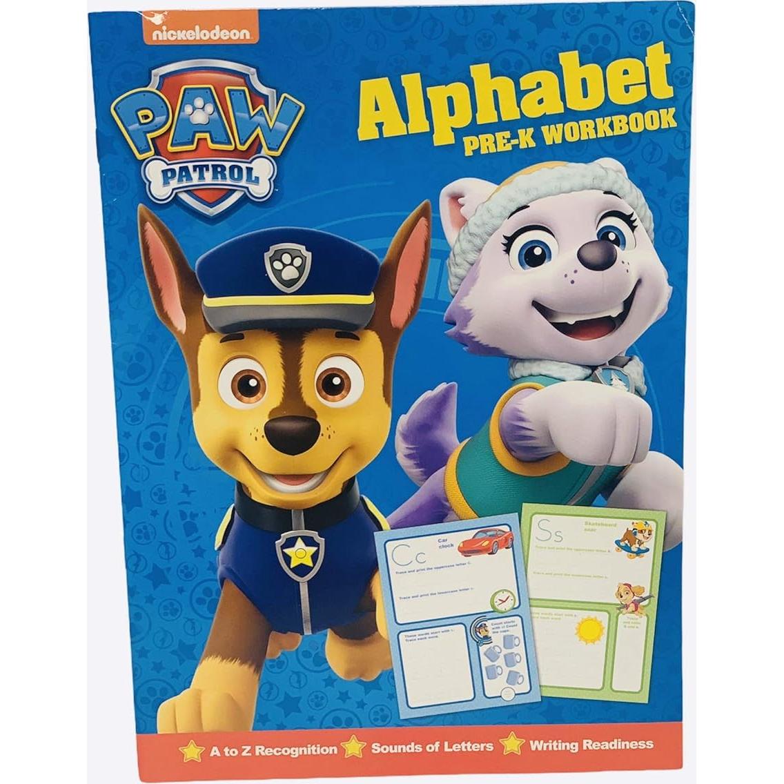 Conjunto de Libros de Aprendizaje Pre-K Paw Patrol Dreamtivity