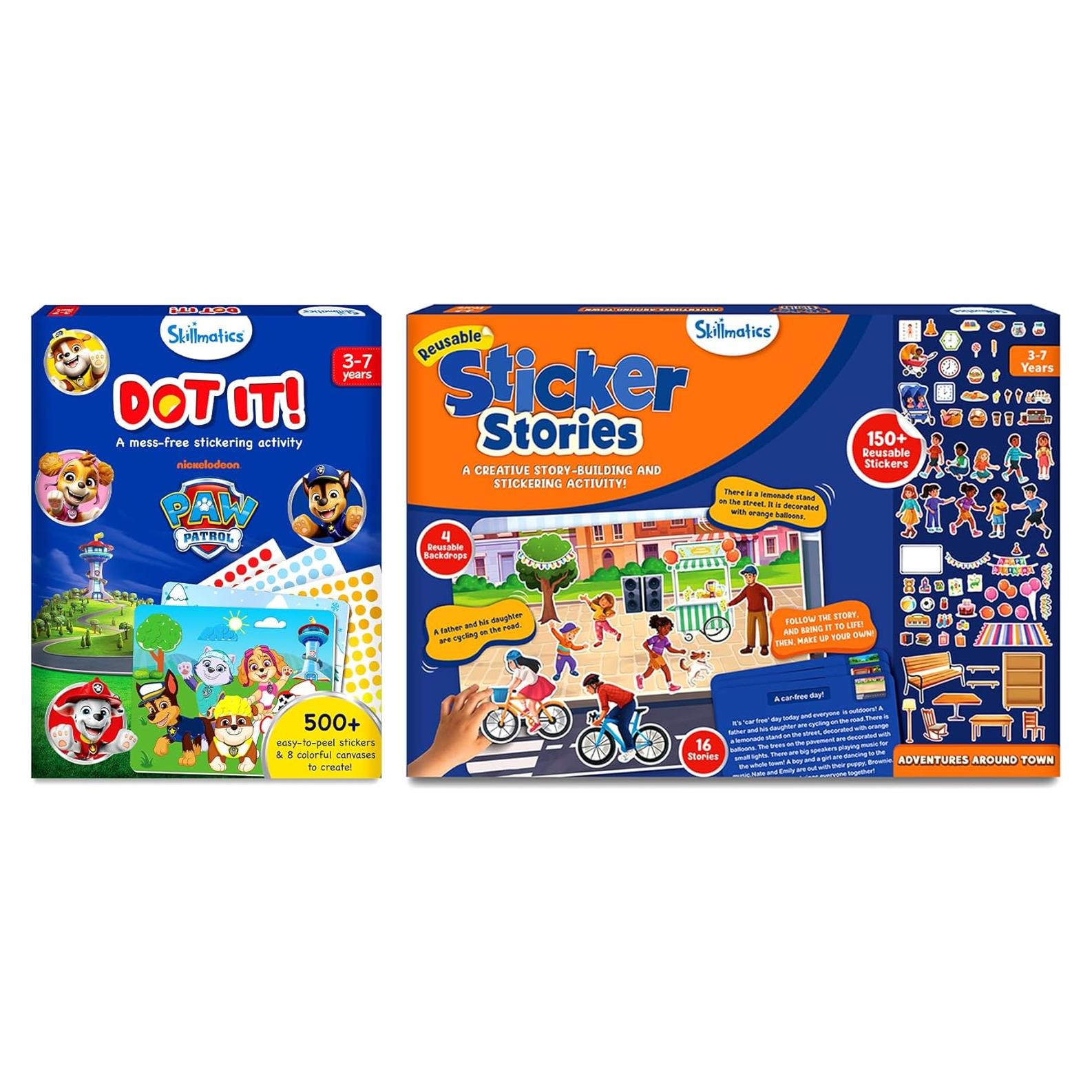 Skillmatics Dot It Patrulla PAW - Actividades con Stickers para Niños