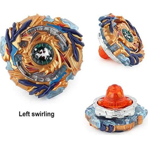 Conjunto Juguetes Bey Battle Elfnico 4 Trompos y 2 Lanzadores