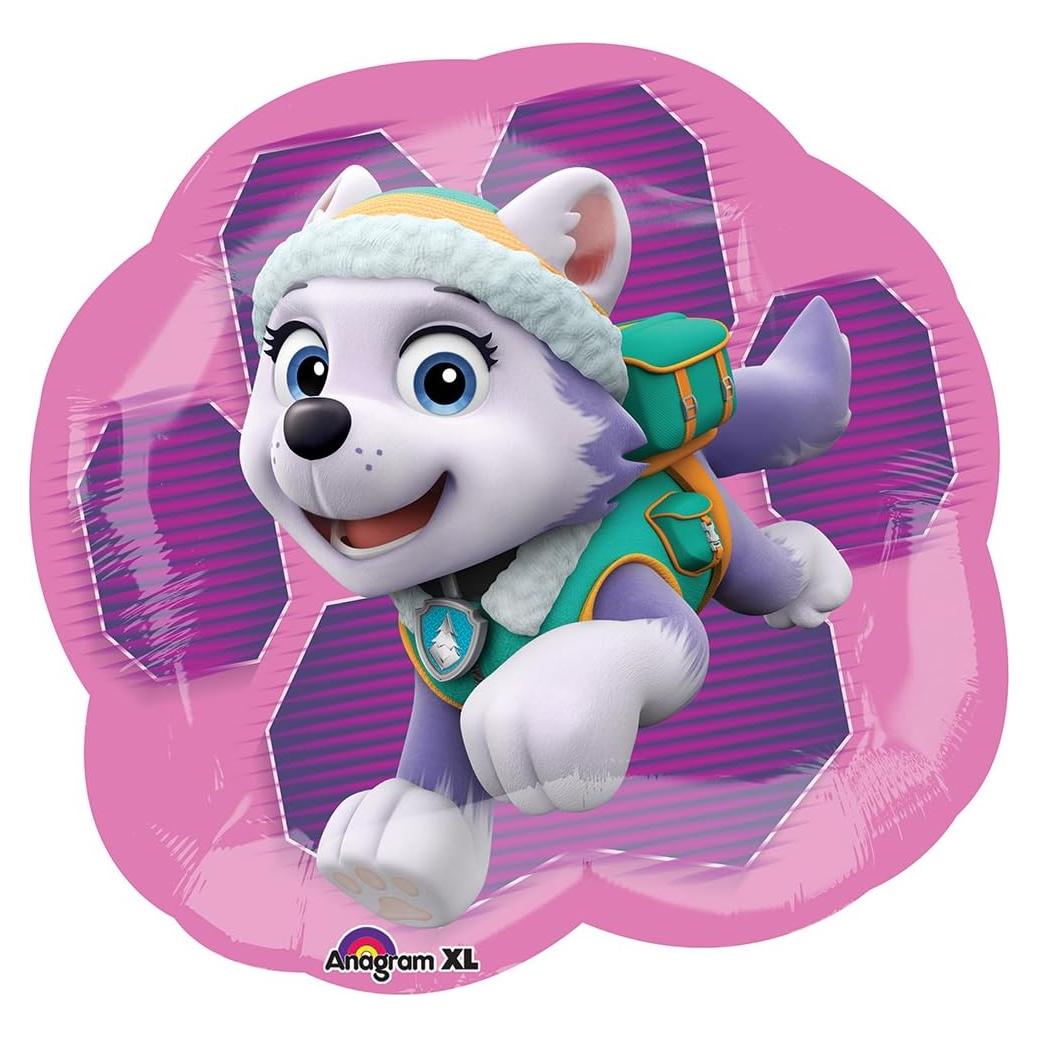 Globo Rosa Patrulla Canina Amscan 63.5 cm