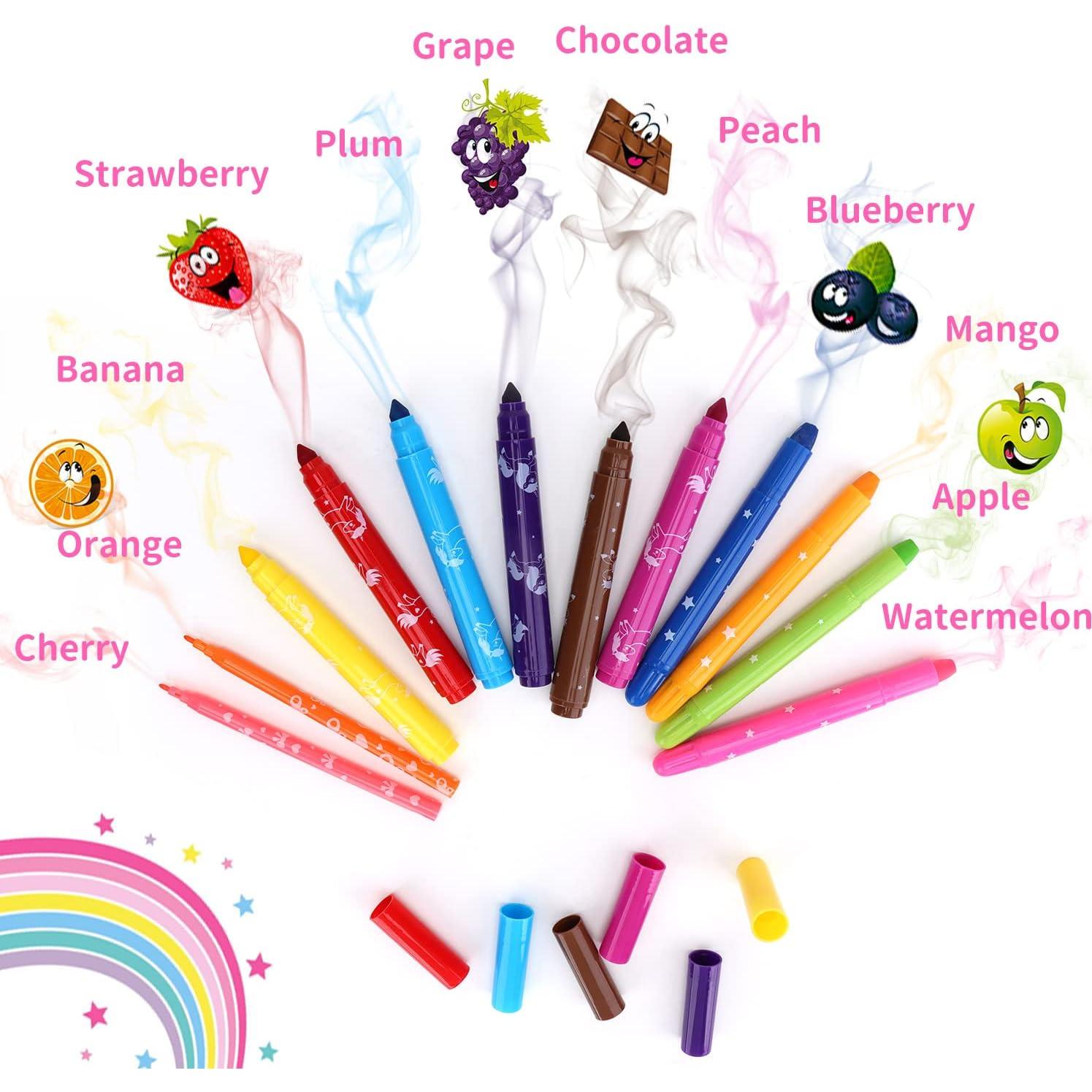 Juego de Marcadores Aromatizados REDUCTUS Unicornio 48 Piezas