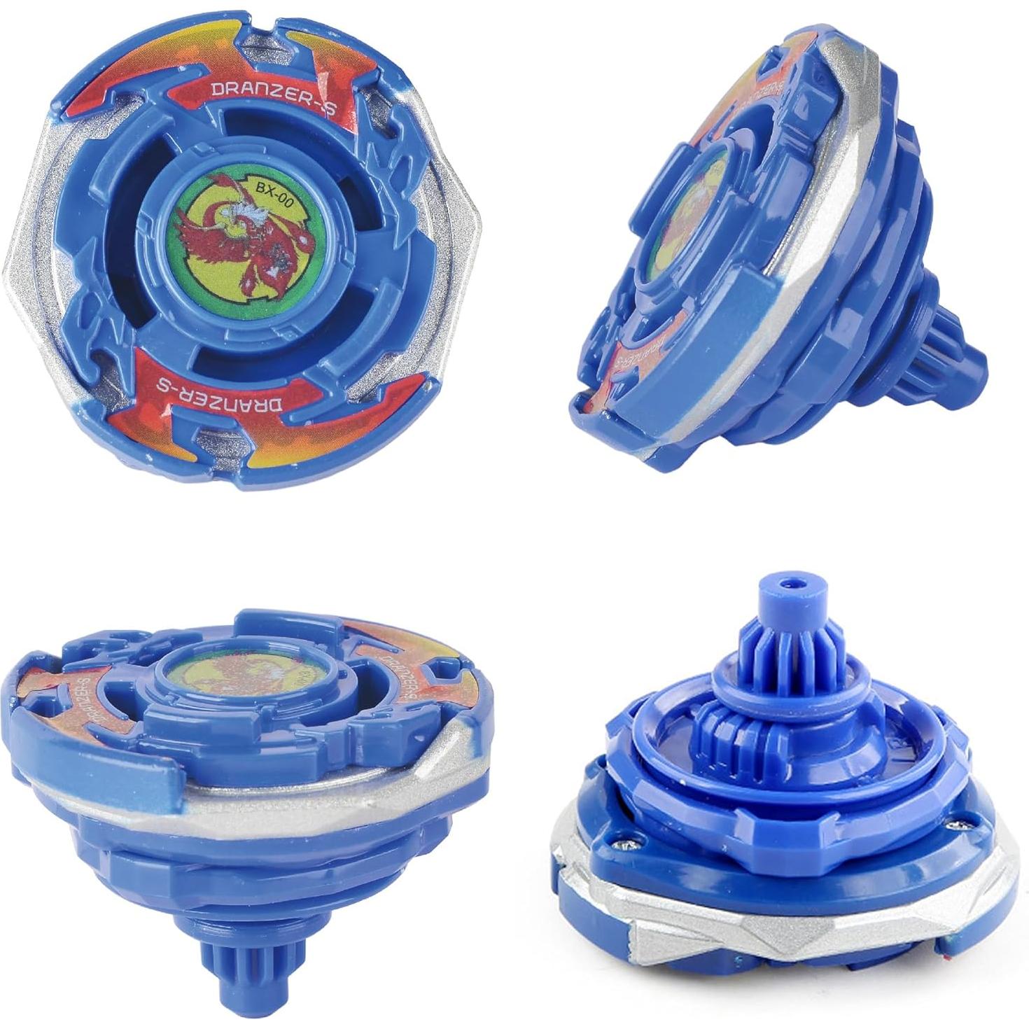 Conjunto de Batalla Bey ASVEXKW 8 Peonzas y Lanzadores