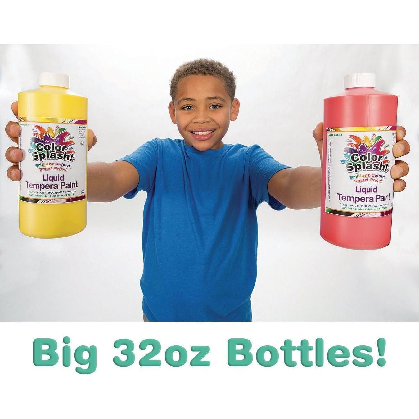 Pintura Tempera Líquida S&S Worldwide 12 Colores 11.4 L