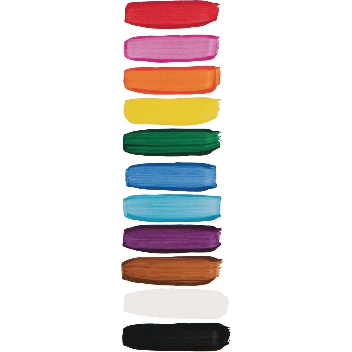 Pintura Tempera Líquida S&S Worldwide 12 Colores 11.4 L