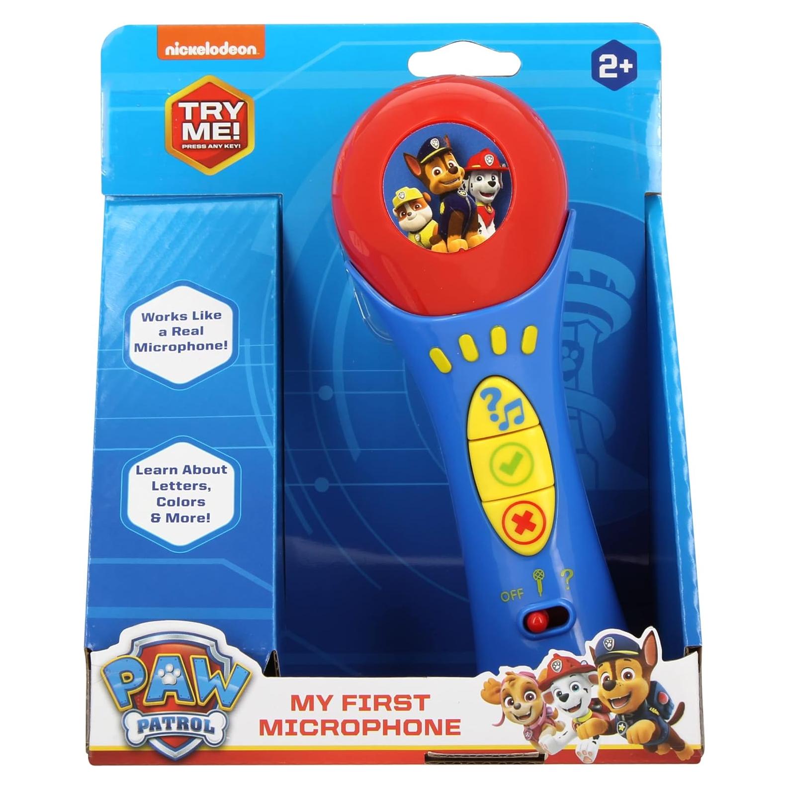 Micrófono Infantil Paw Patrol Kidz Delight S14216AMZ