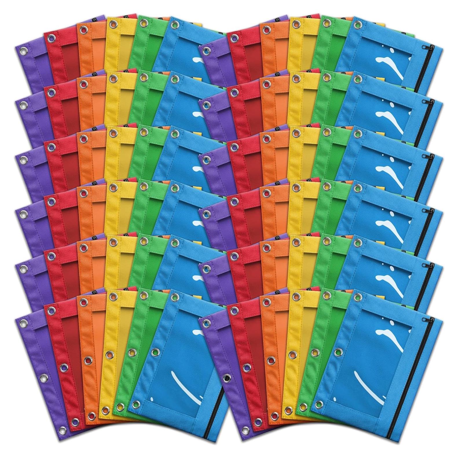 Estuche de Lápices V-Opitos 72 Unidades 3 Agujeros Tela