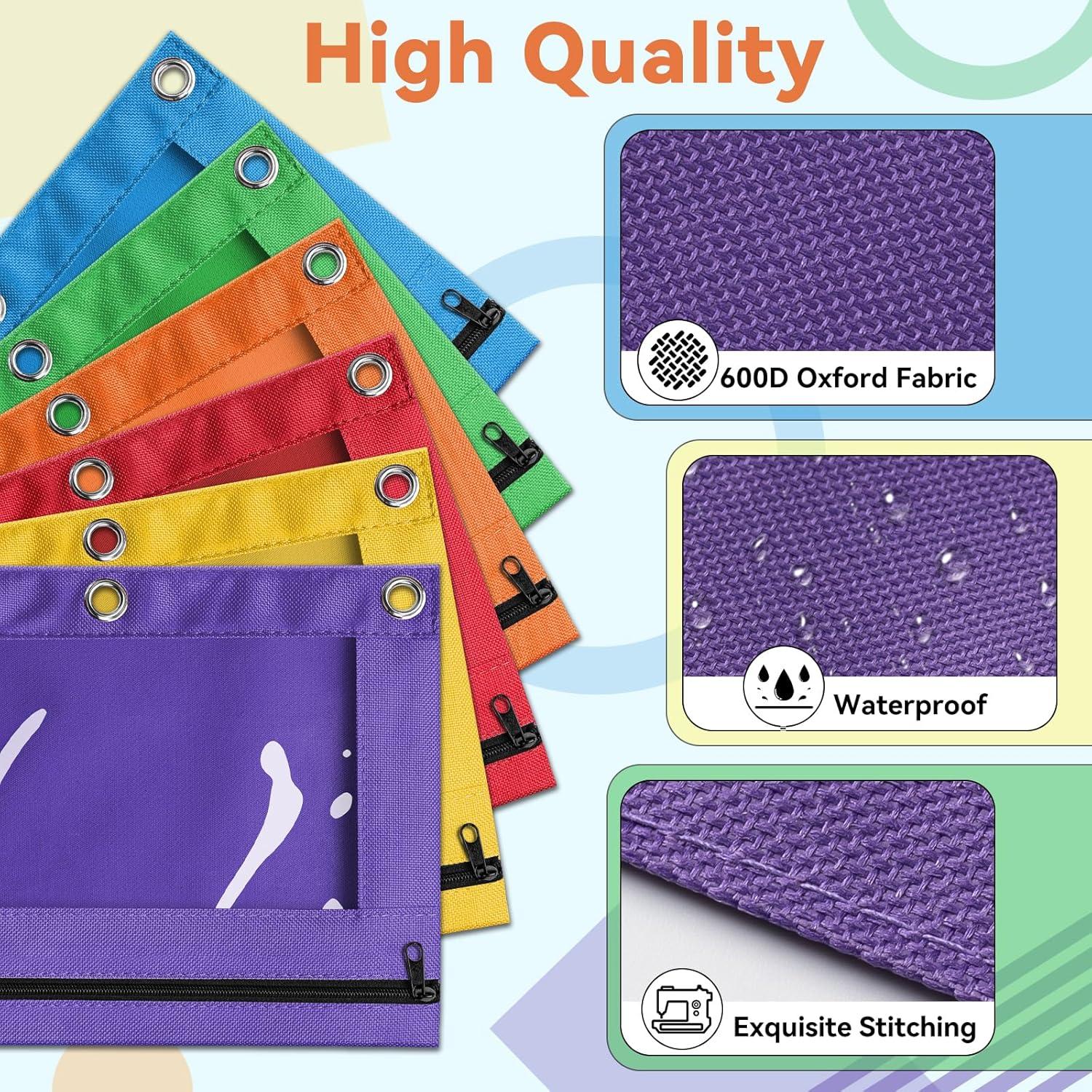 Estuche de Lápices V-Opitos 72 Unidades 3 Agujeros Tela