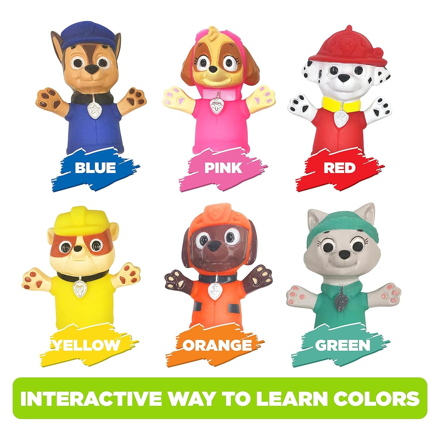 Títeres de dedo Paw Patrol Ginsey - 7 personajes educativos