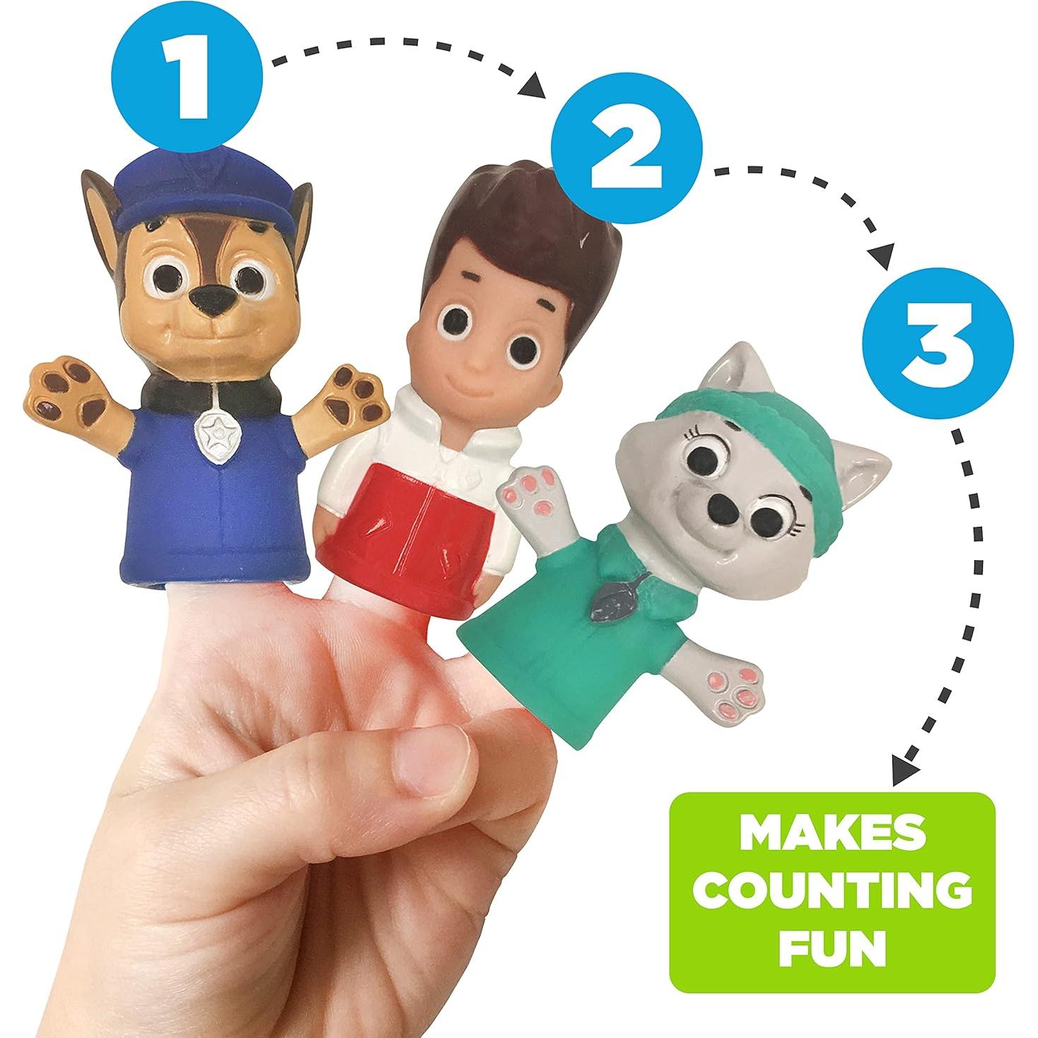 Títeres de dedo Paw Patrol Ginsey - 7 personajes educativos