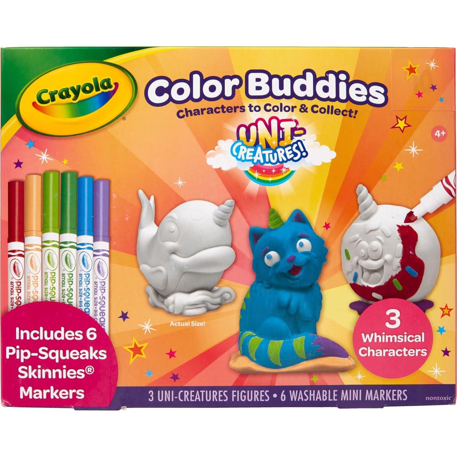 Conjunto de Juguetes Crayola Color Buddies 9 Piezas