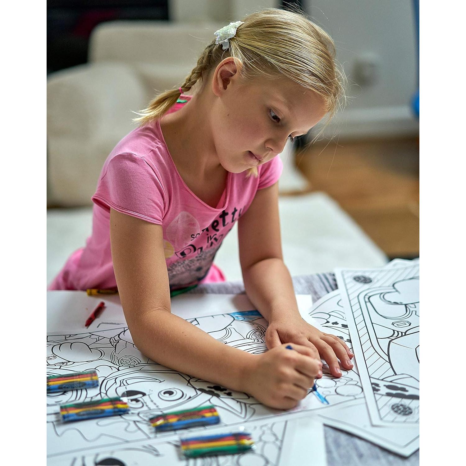 CrayonKing 720 Crayones No Tóxicos en 240 Paquetes para Niños