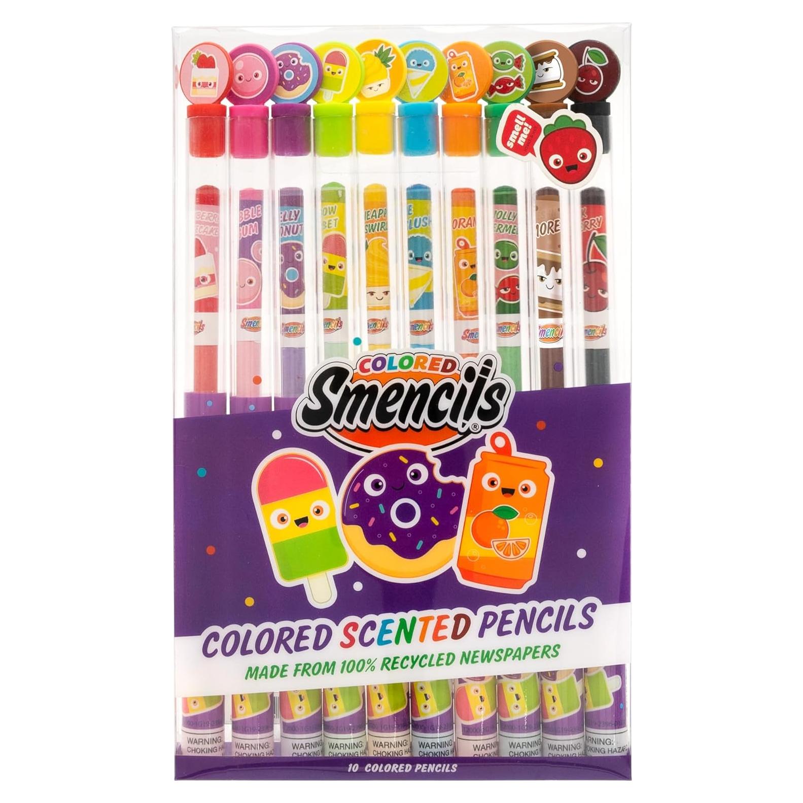 Smencils de Color Scentco - Lápices Aromatizados 10 Piezas