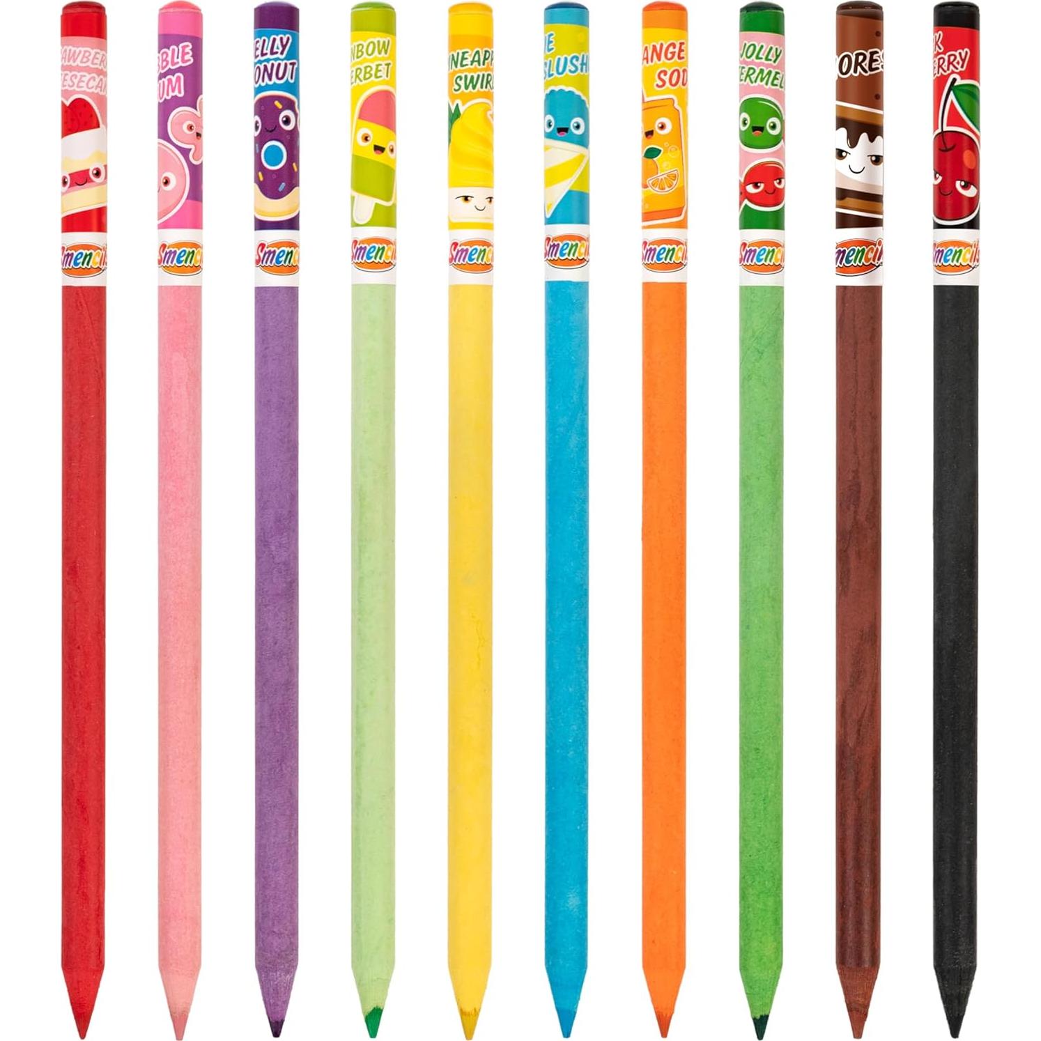 Smencils de Color Scentco - Lápices Aromatizados 10 Piezas