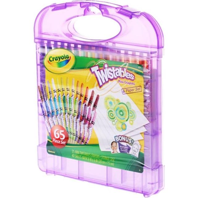 Conjunto de Crayones Mini Twistables Crayola 65 Piezas