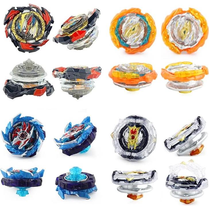 Conjunto Juguetes Bey Battle Burst SANMI 10 Trompos 2 Lanzadores