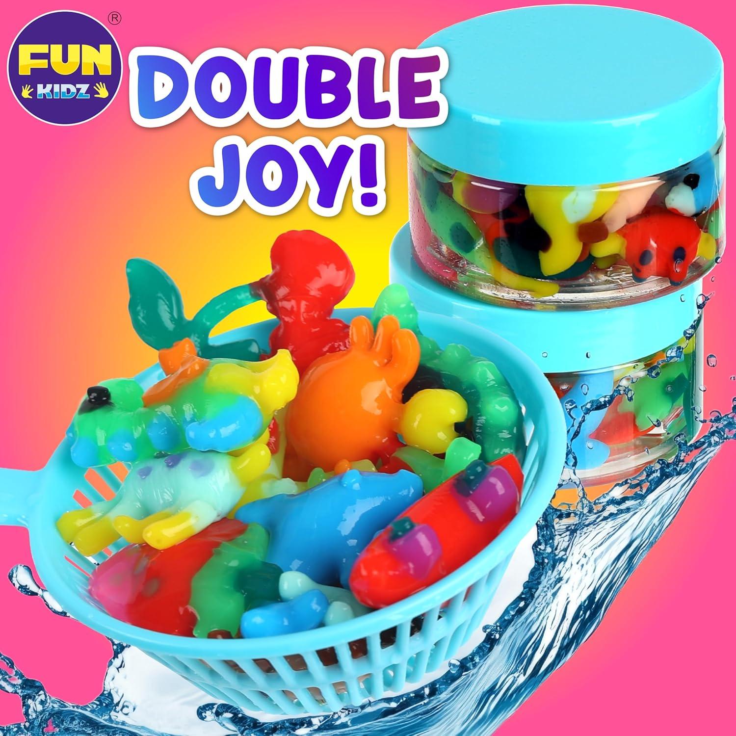 Kit de Juguetes Mágicos de Elfos Acuáticos FUNKIDZ 25 Gel 16 Moldes