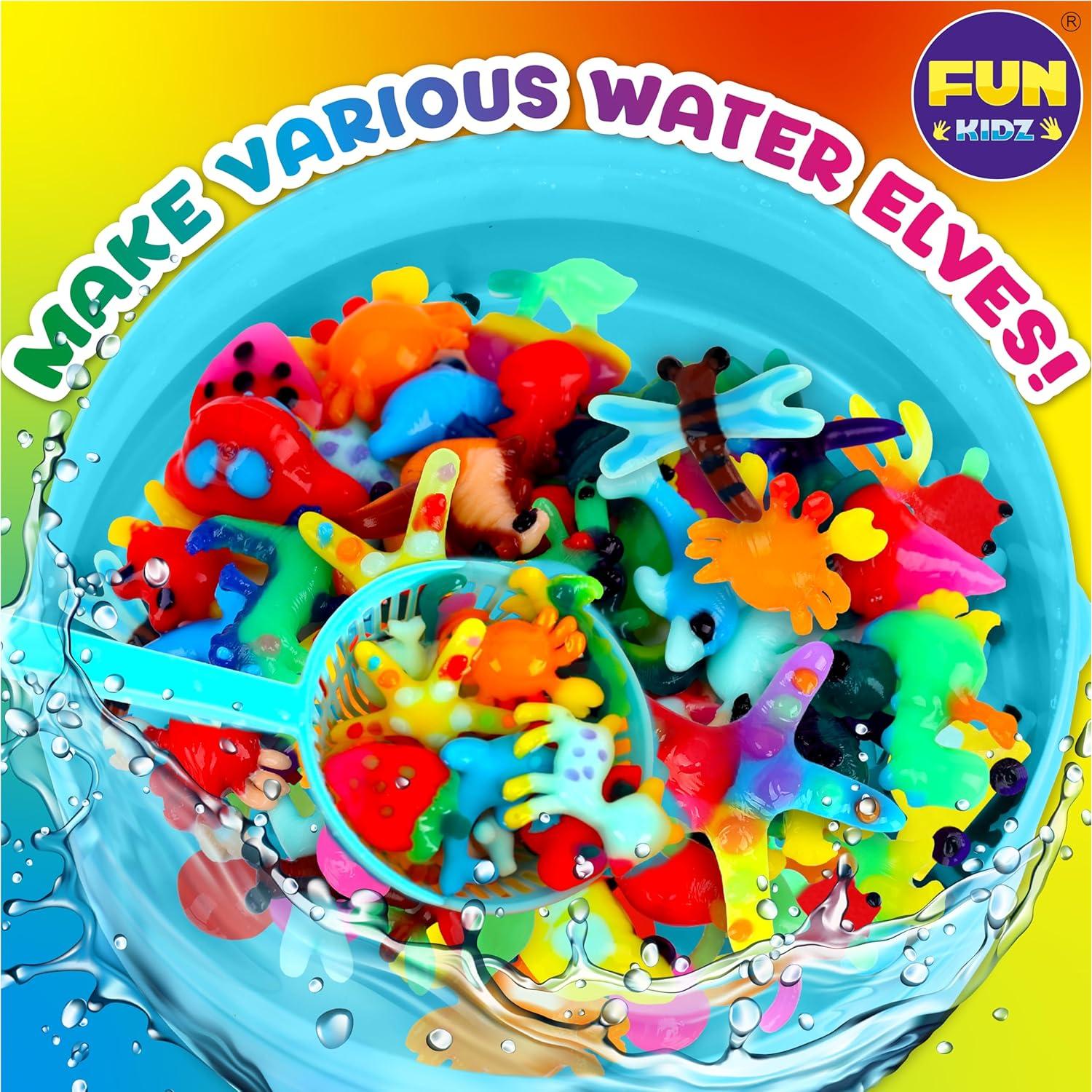 Kit de Juguetes Mágicos de Elfos Acuáticos FUNKIDZ 25 Gel 16 Moldes