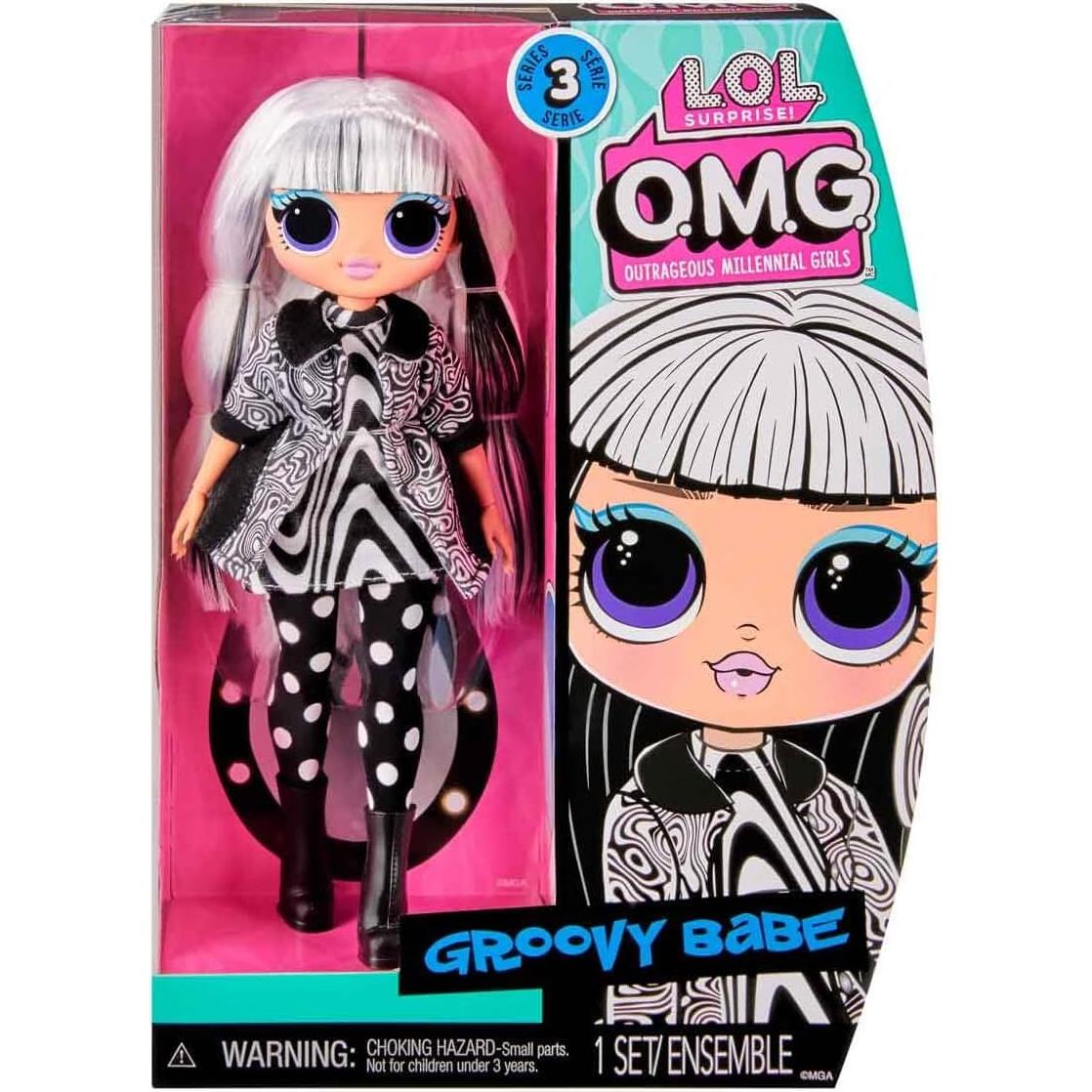Muñeca L.O.L. Surprise! O.M.G. Groovy Babe con Accesorios