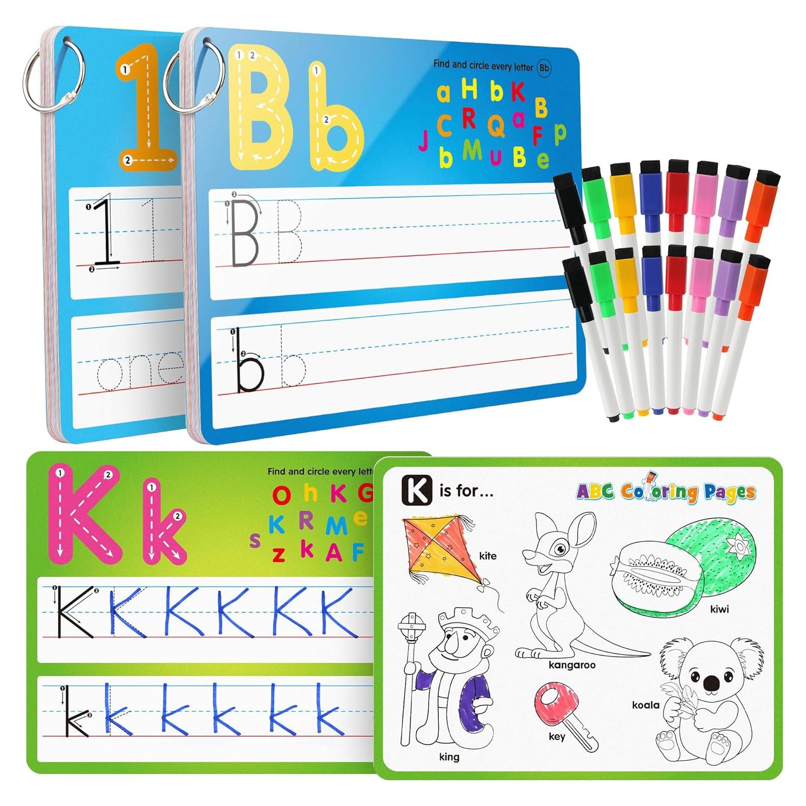 Tarjetas de Dibujo a Mano Coogam 36pcs para Niños 3+ Años