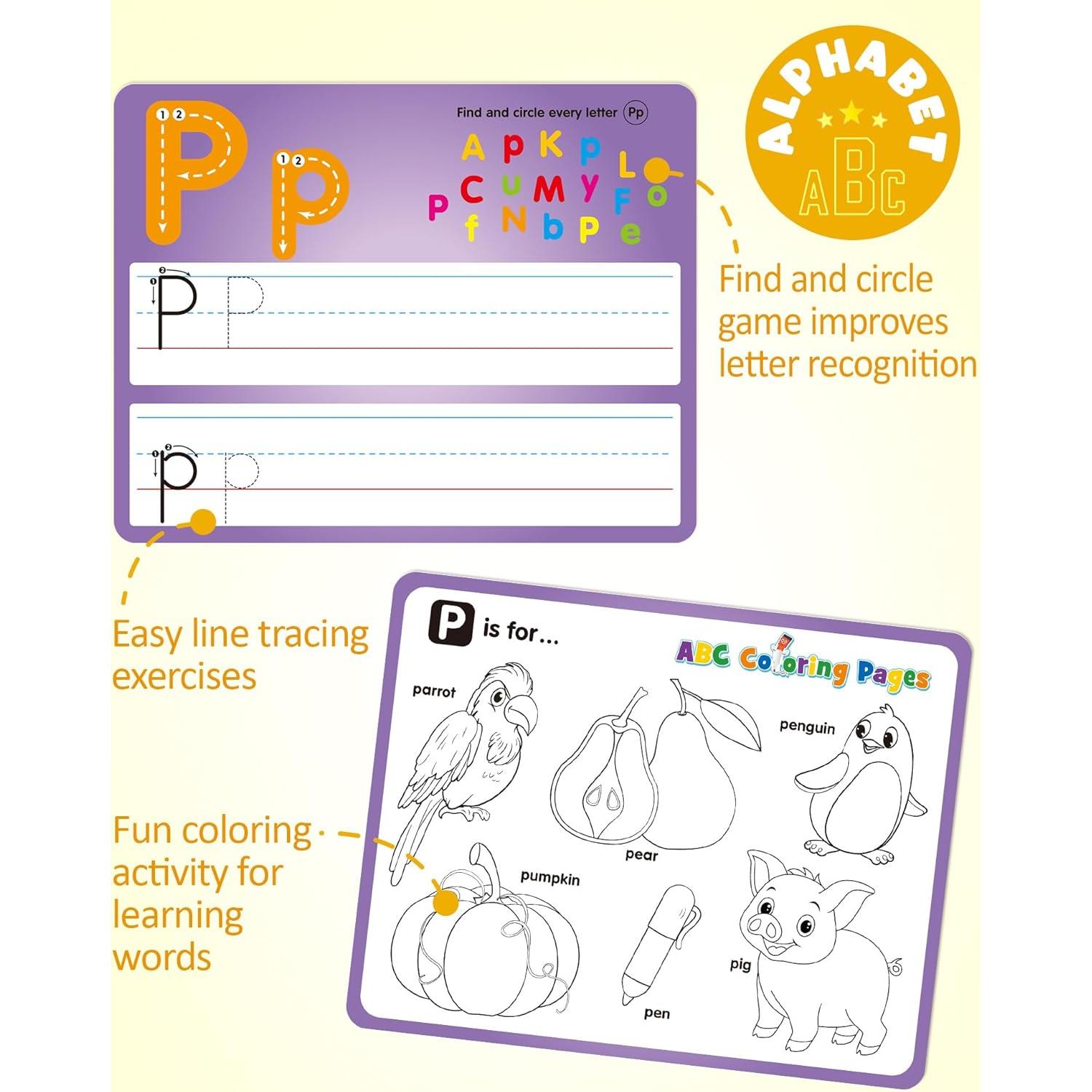 Tarjetas de Dibujo a Mano Coogam 36pcs para Niños 3+ Años