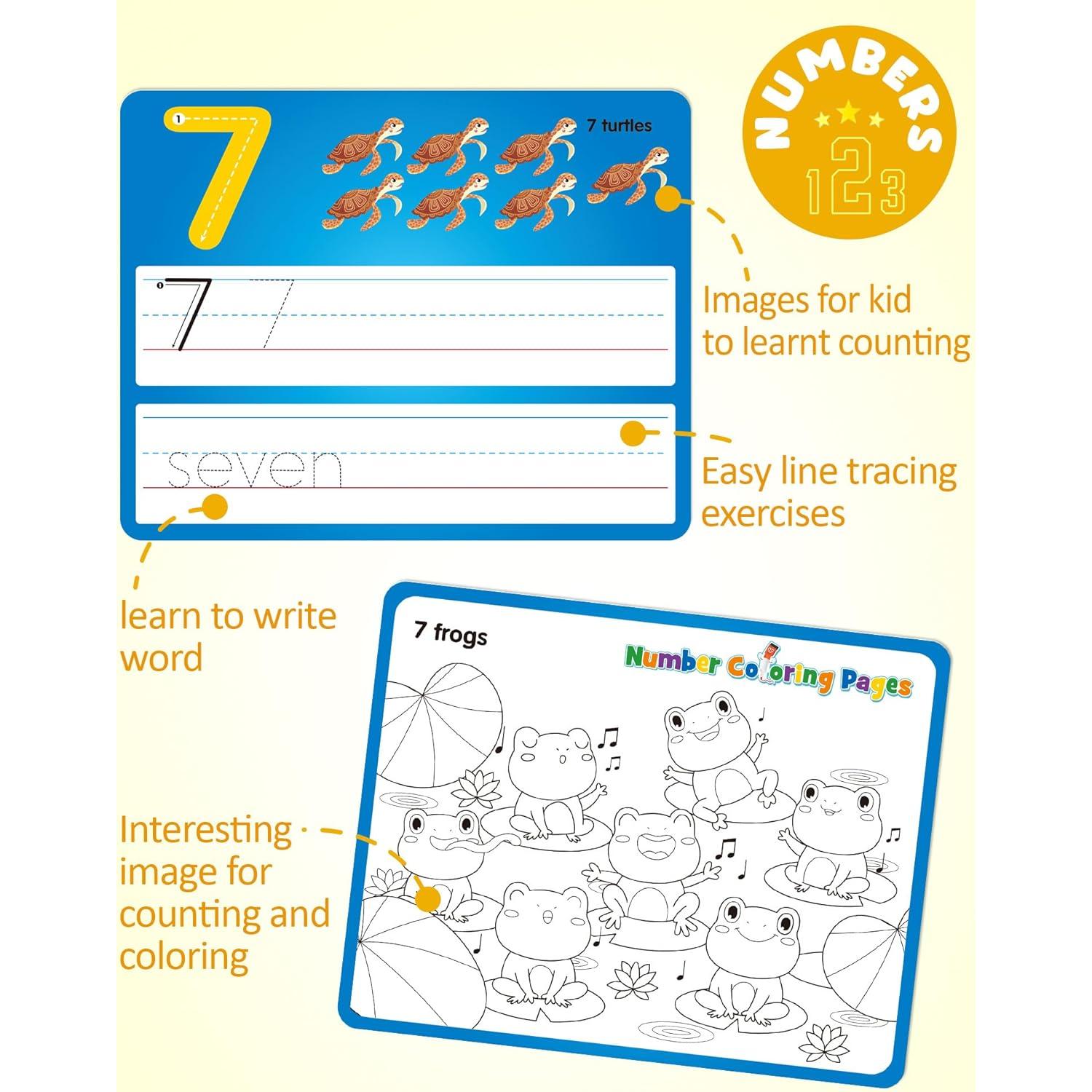 Tarjetas de Dibujo a Mano Coogam 36pcs para Niños 3+ Años