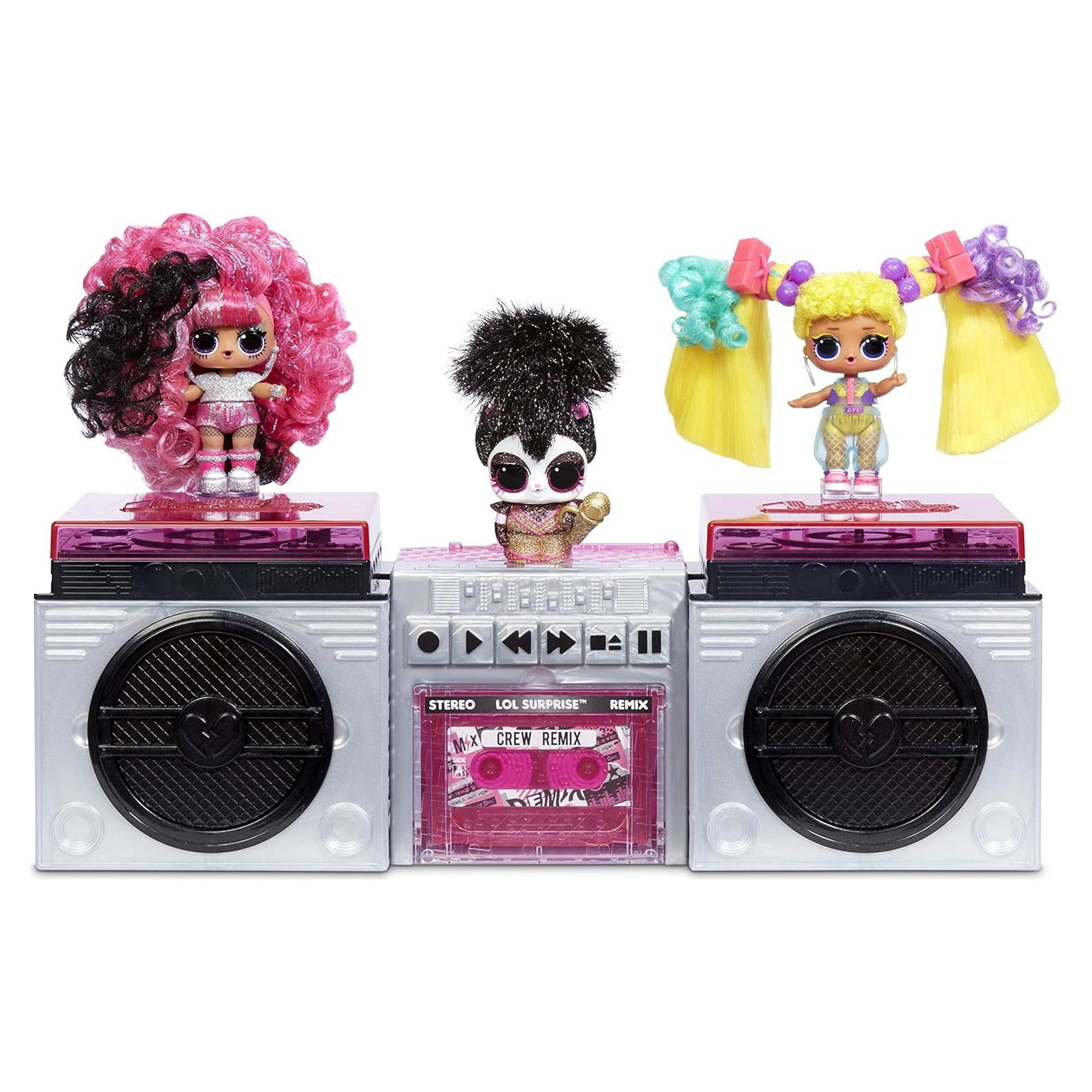 L.O.L. Surprise! Remix Mascotas 9 Sorprisas con Cabello Real