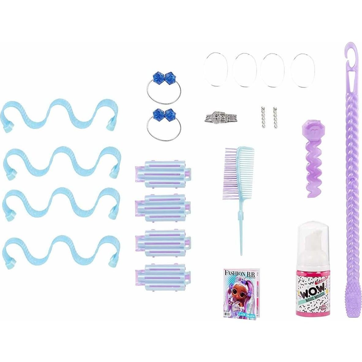 Muñeca L.O.L. Surprise OMG Lady Braids Peluquería 24cm