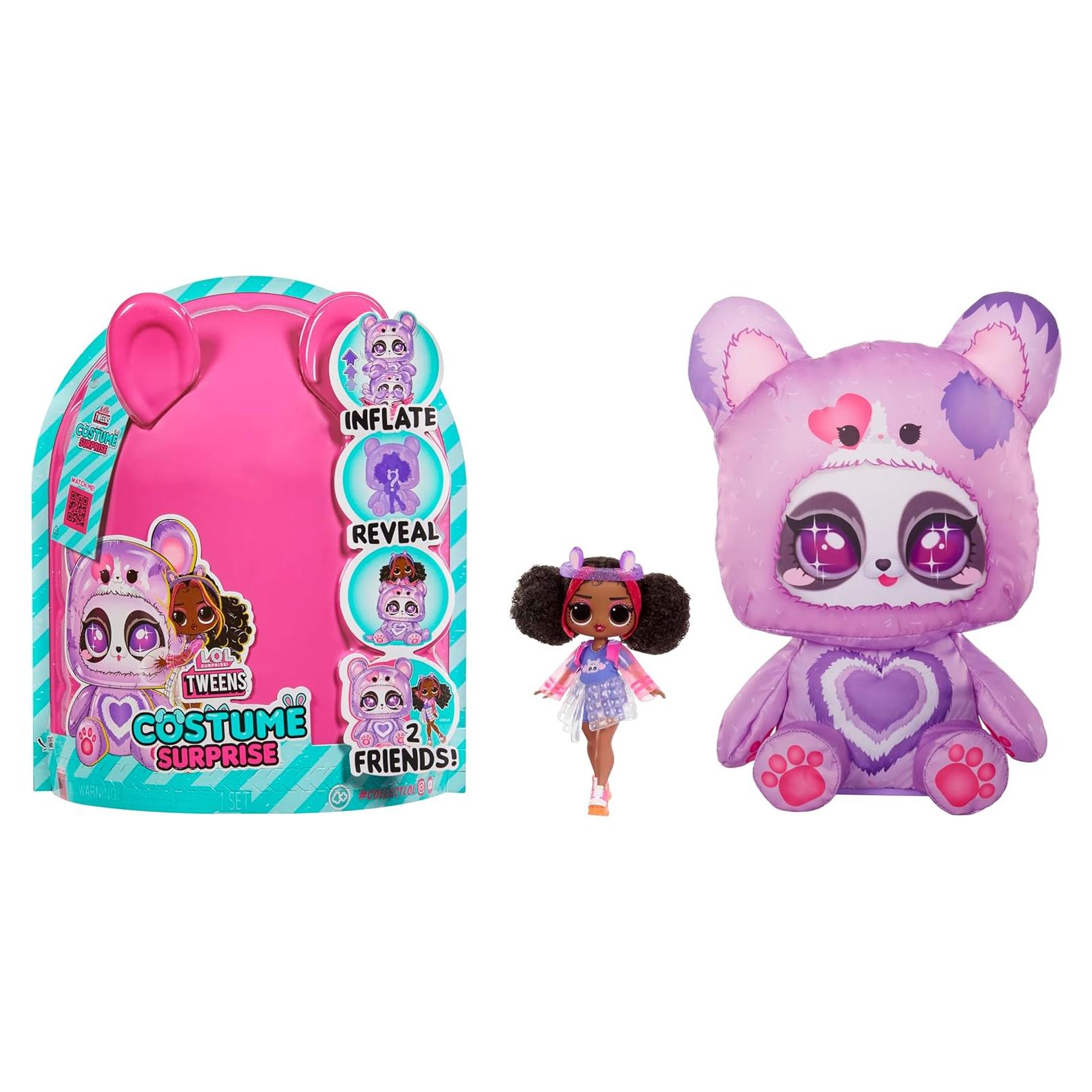 Muñeca LOL Surprise Tweens Hoops Cutie con Disfraz Panda Inflable