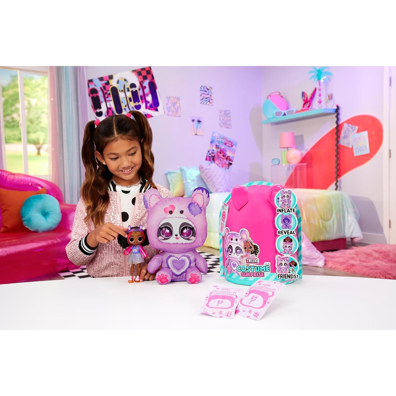 Muñeca LOL Surprise Tweens Hoops Cutie con Disfraz Panda Inflable