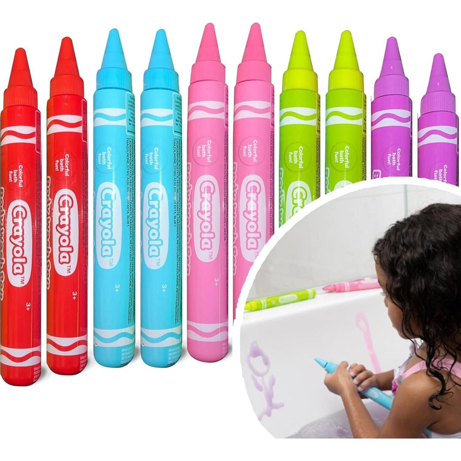 Crayola Jabón de Baño Aromatizado - Paquete de 5 Bolígrafos Lavables