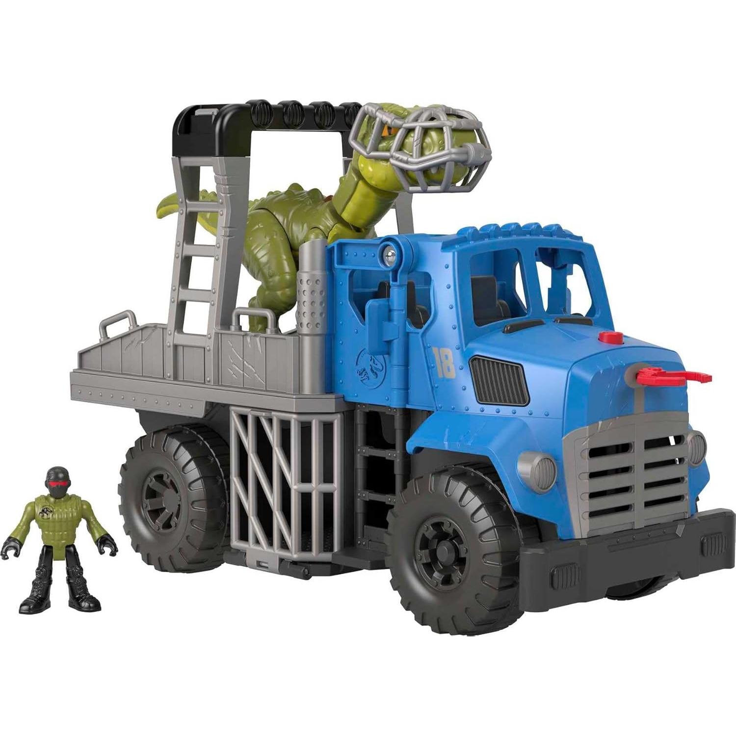 Fisher-Price Imaginext Vehículo Dino Hauler T. rex 3+ Años