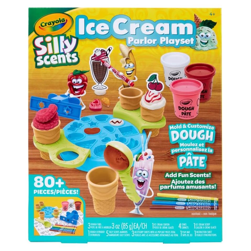 Juguete de Helado Crayola Silly Scents - Masa para Modelar 255g