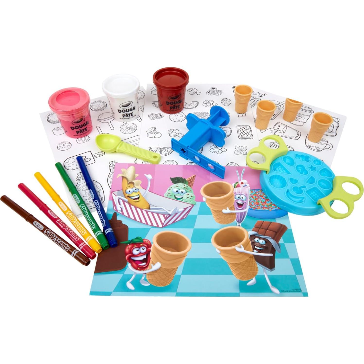 Juguete de Helado Crayola Silly Scents - Masa para Modelar 255g